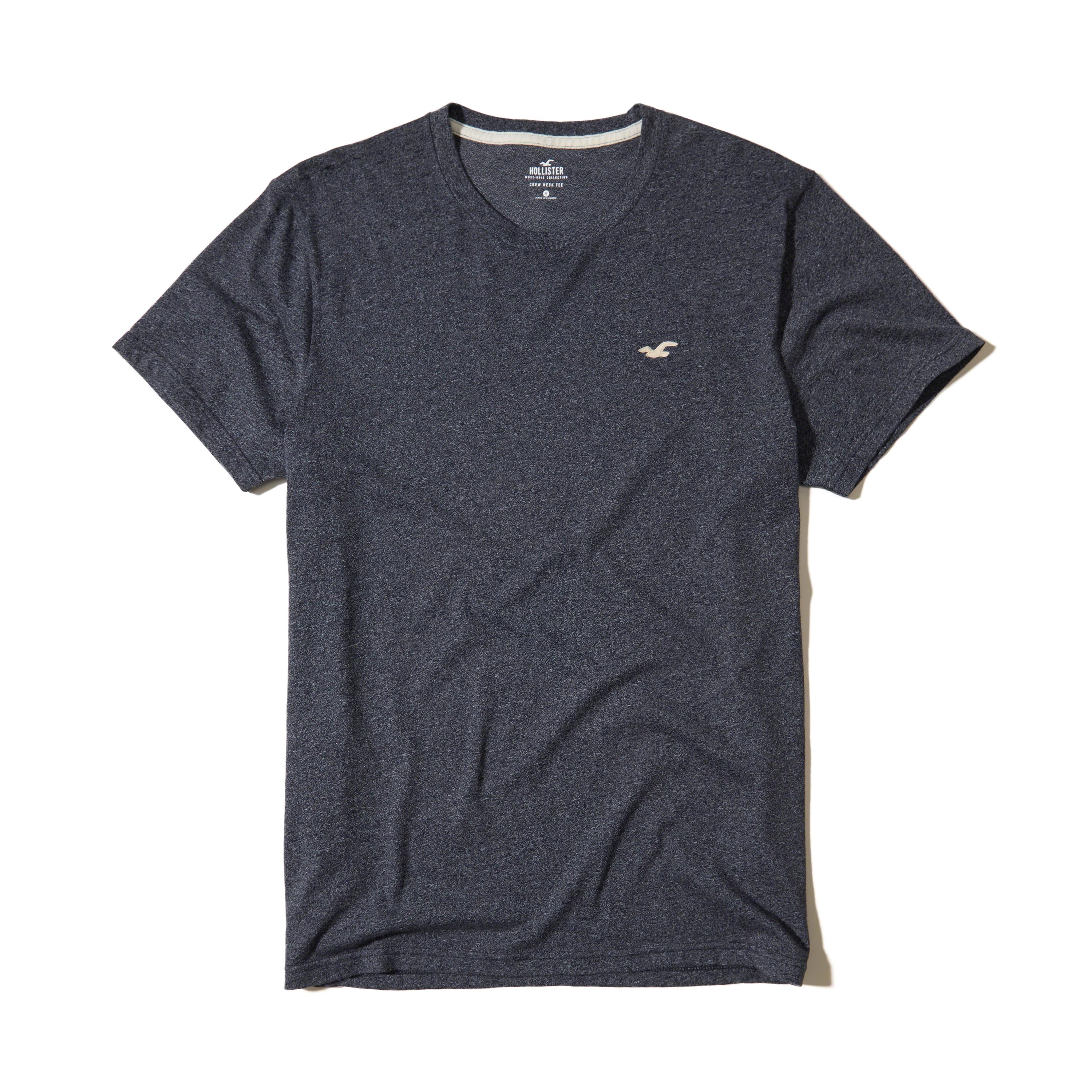 Lyst Hollister Musthave Crew Tshirt in Blue for Men