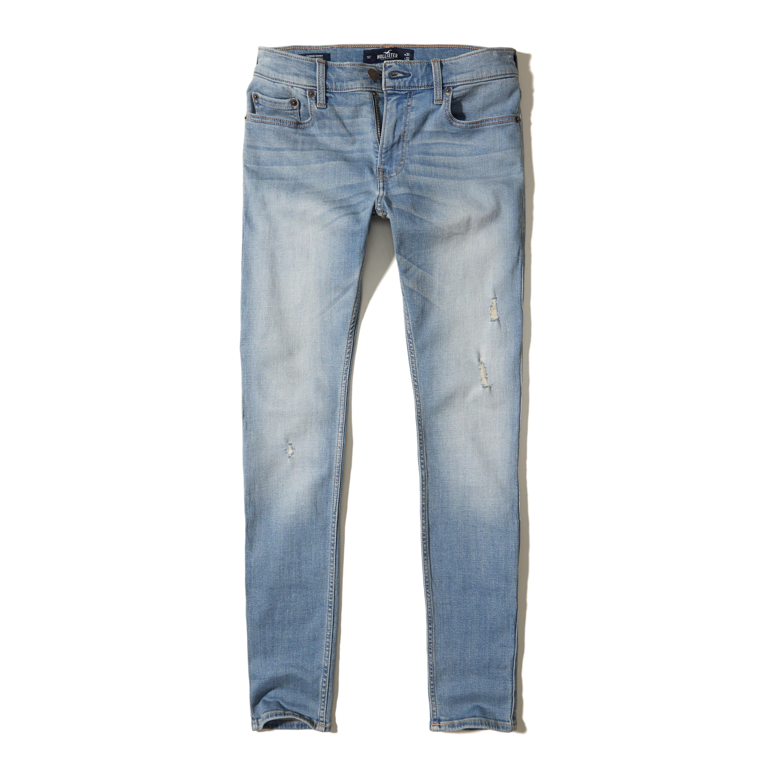 hollister blue jeans