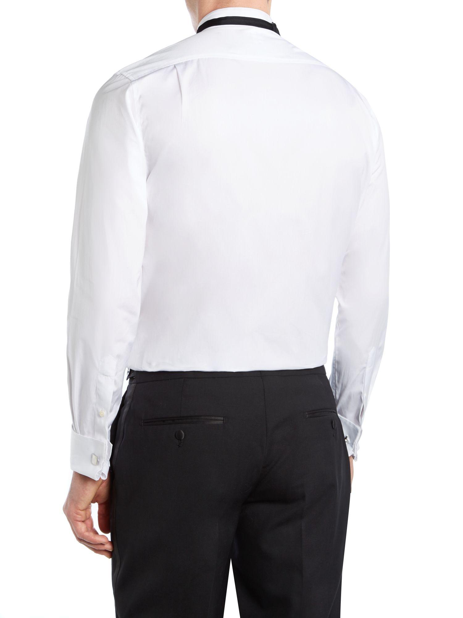 New & lingwood Fulham Wing-collar Dress Shirt in White for Men | Lyst