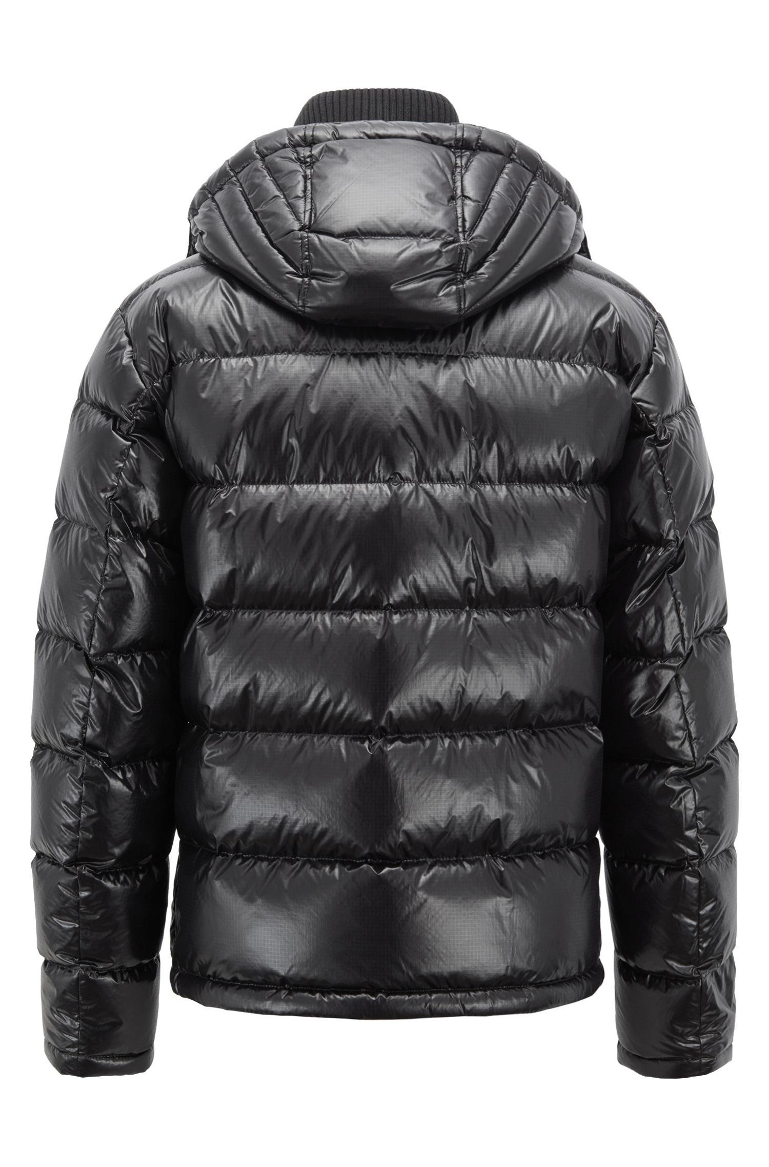 BOSS Synthetic Blouson-style Down-filled Jacket With Detachable Hood in ...