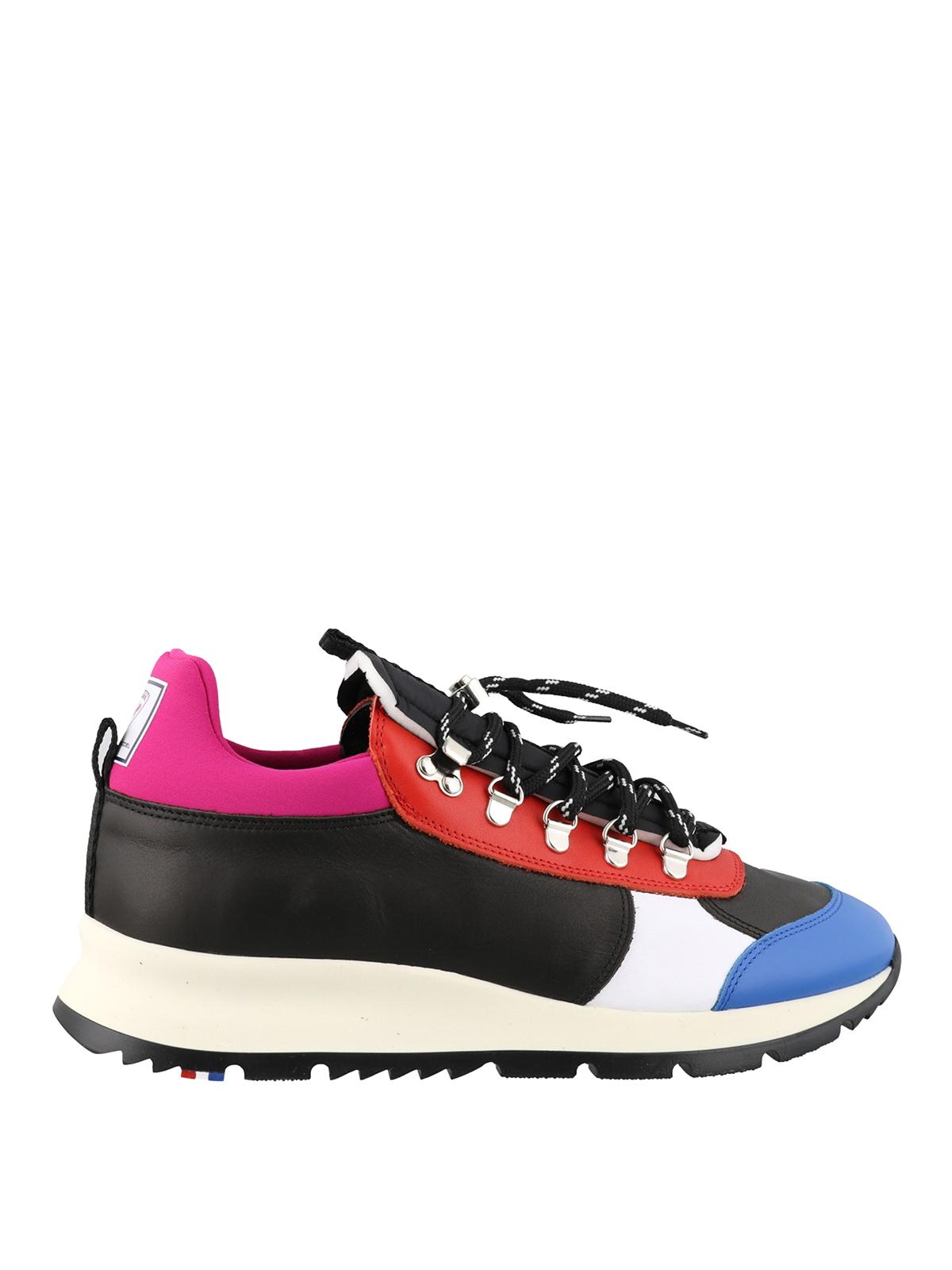 Philippe Model Rossignol X Pm Multicolor Leather Sneakers for Men - Lyst