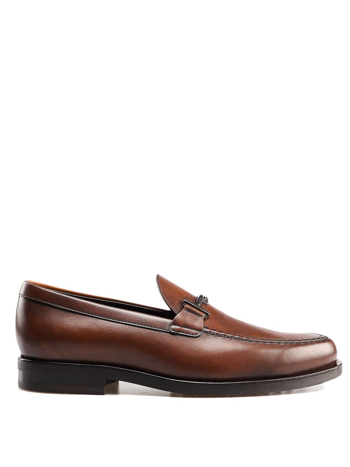 tod's loafers brown