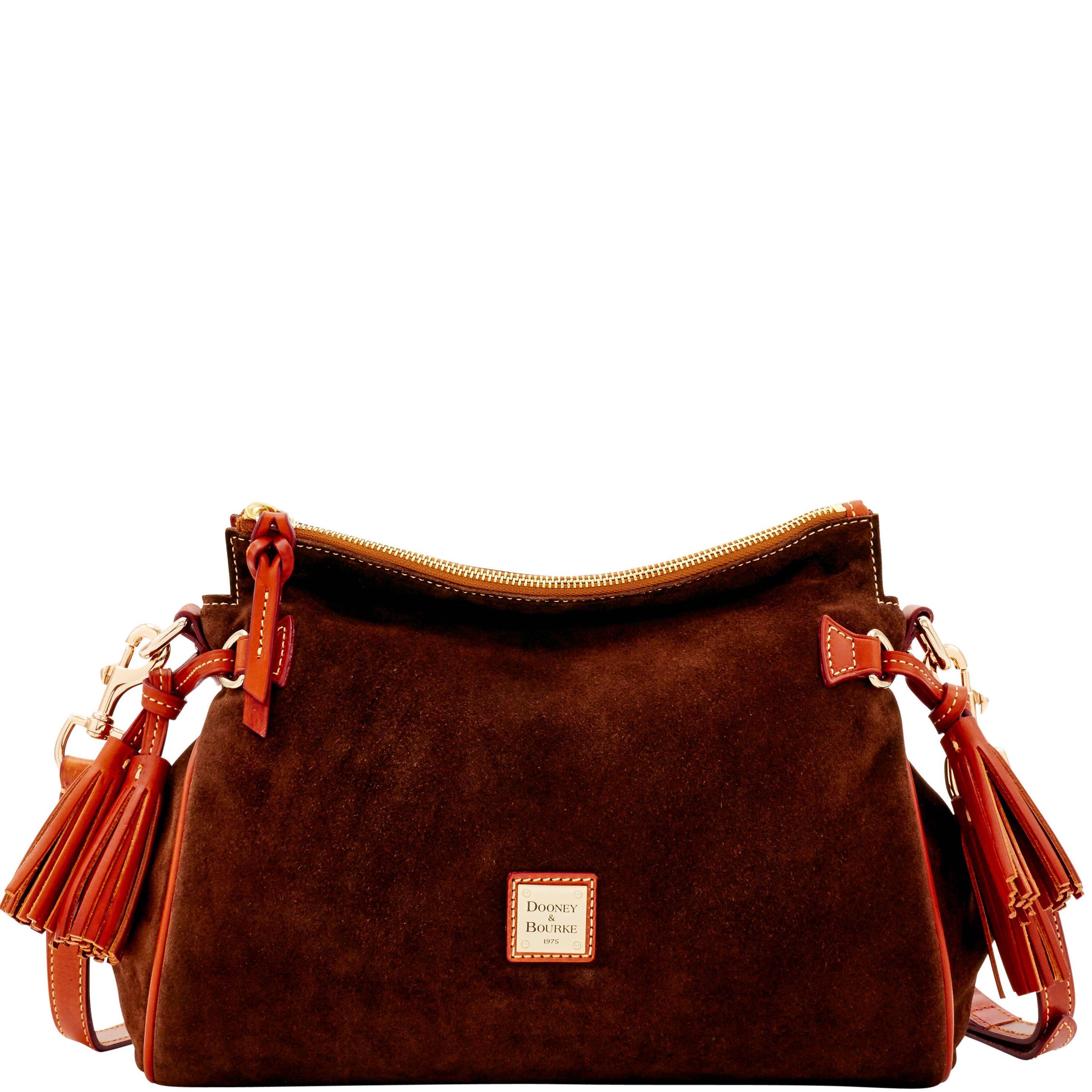 dooney and bourke suede bags