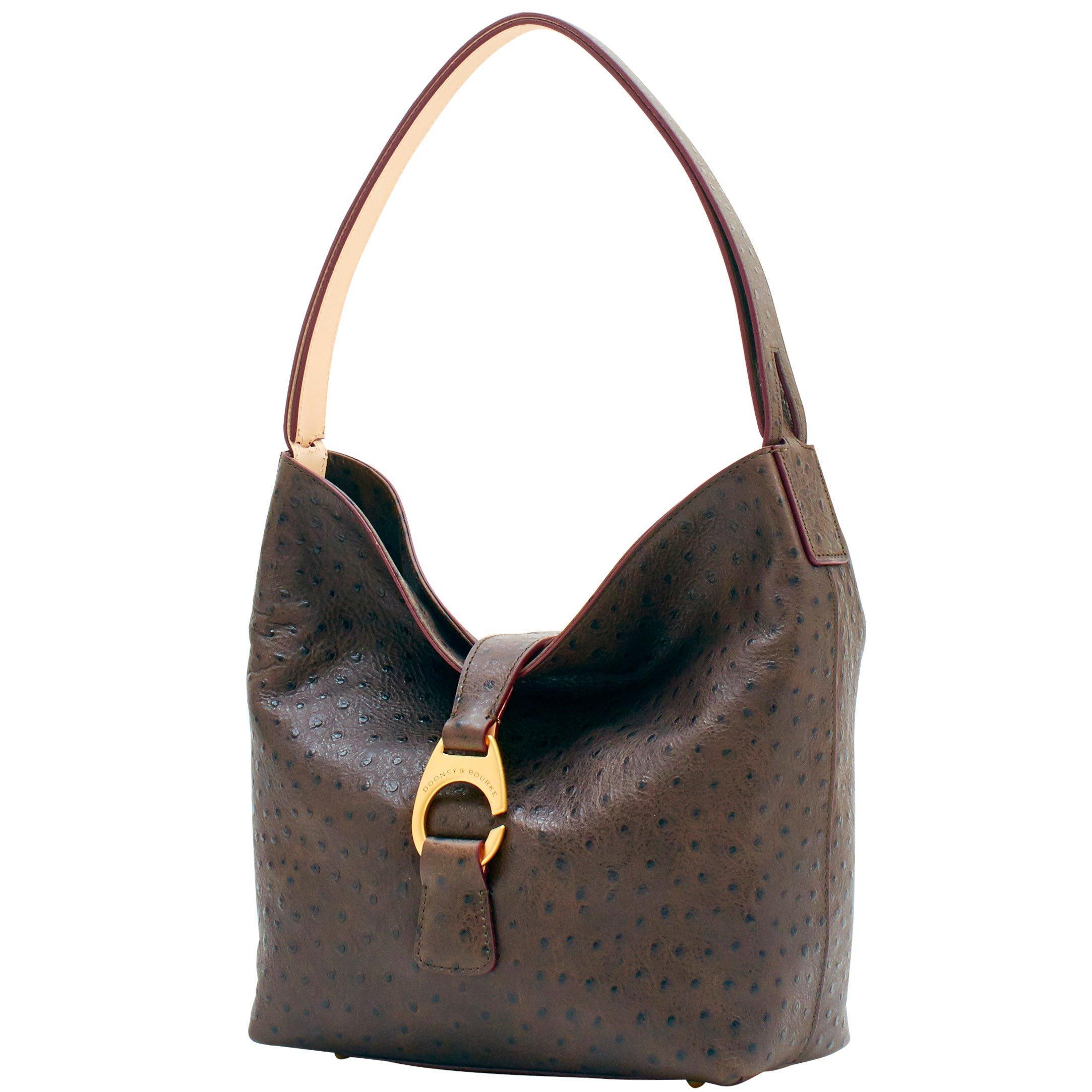 dooney and bourke derby suede hobo