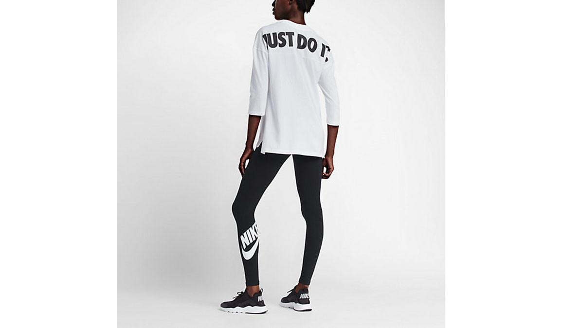 nike see a logo leggings