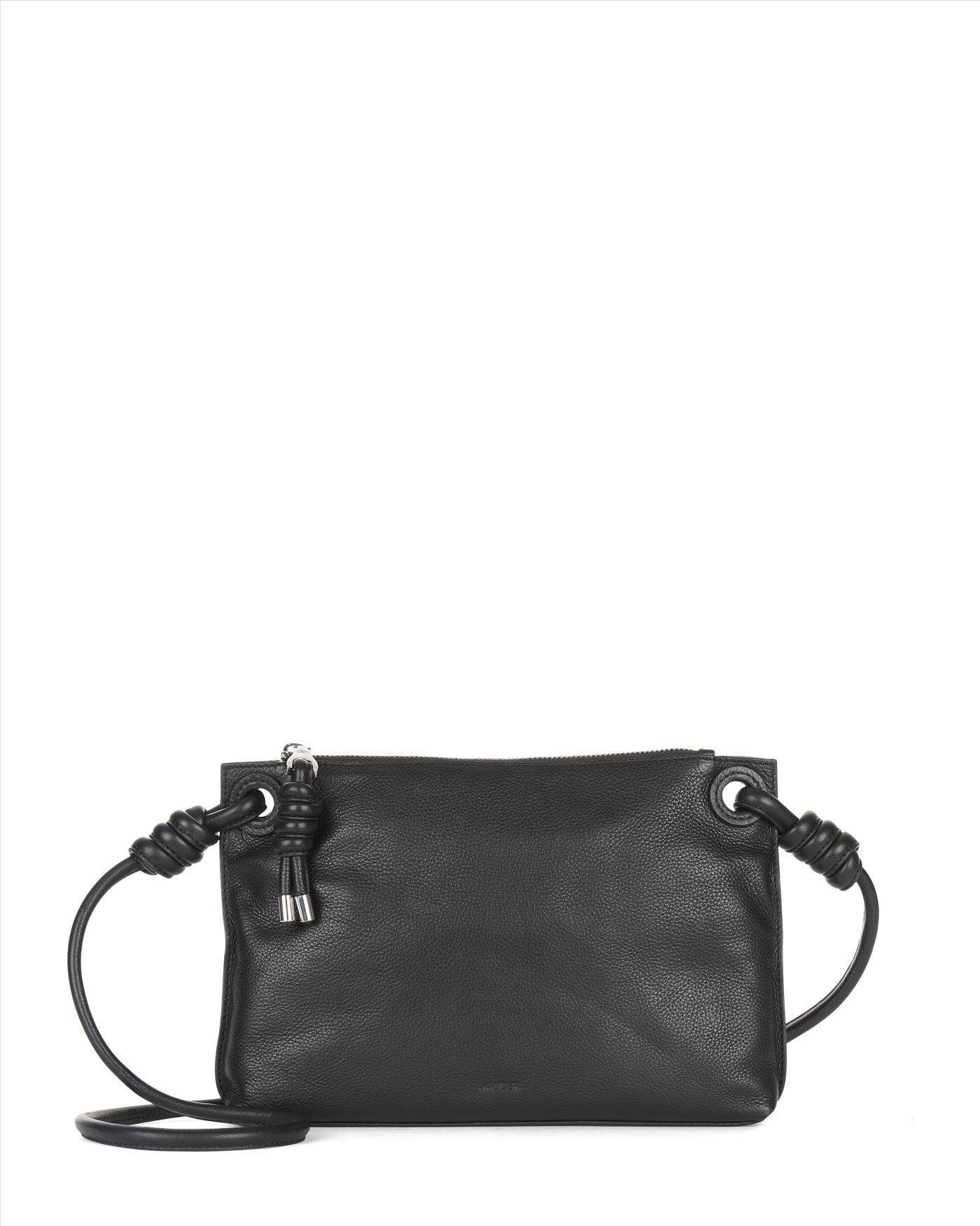 Ziggy Bow Bag From Jaeger jaeger leather knot across bag in black lyst Ziggy Bow Bag From Jaeger jaeger leather knot across bag in black lyst