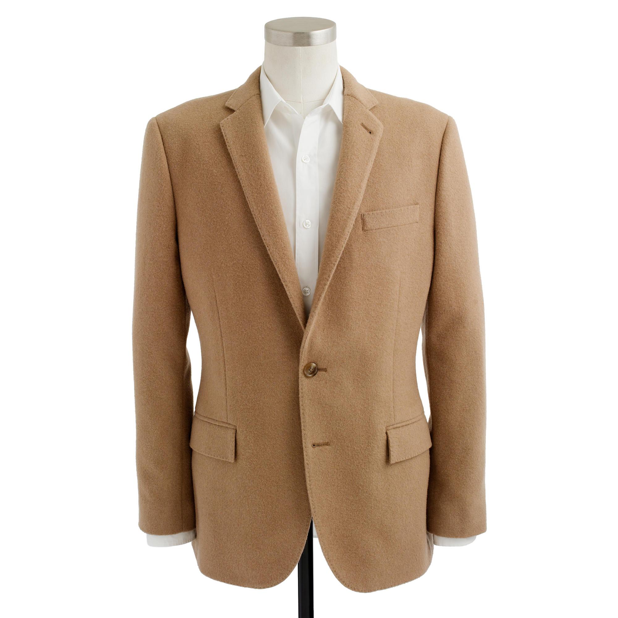 J.crew Ludlow Sportcoat In English Camel Hair in Natural for Men | Lyst