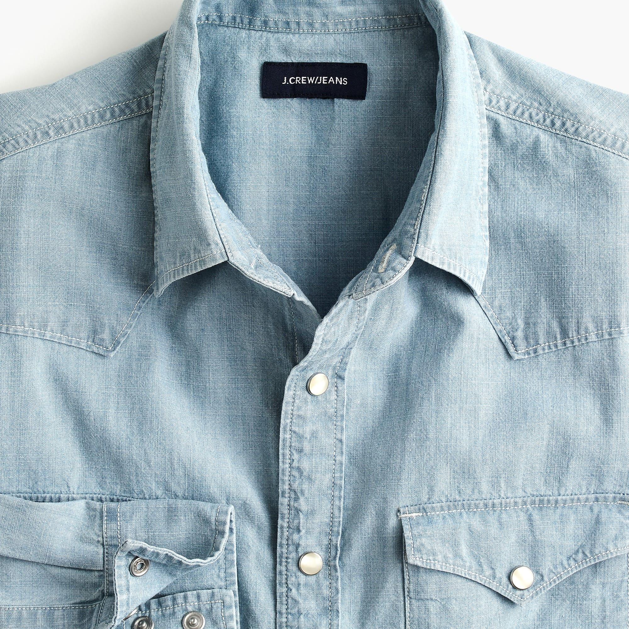 indigo blue mens shirt