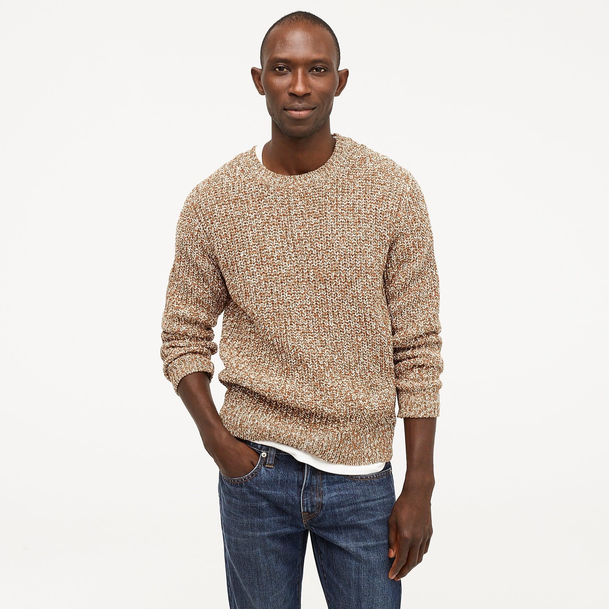 J.Crew Wallace & Barnes Crewneck Sweater In Marled Italian Cotton for ...