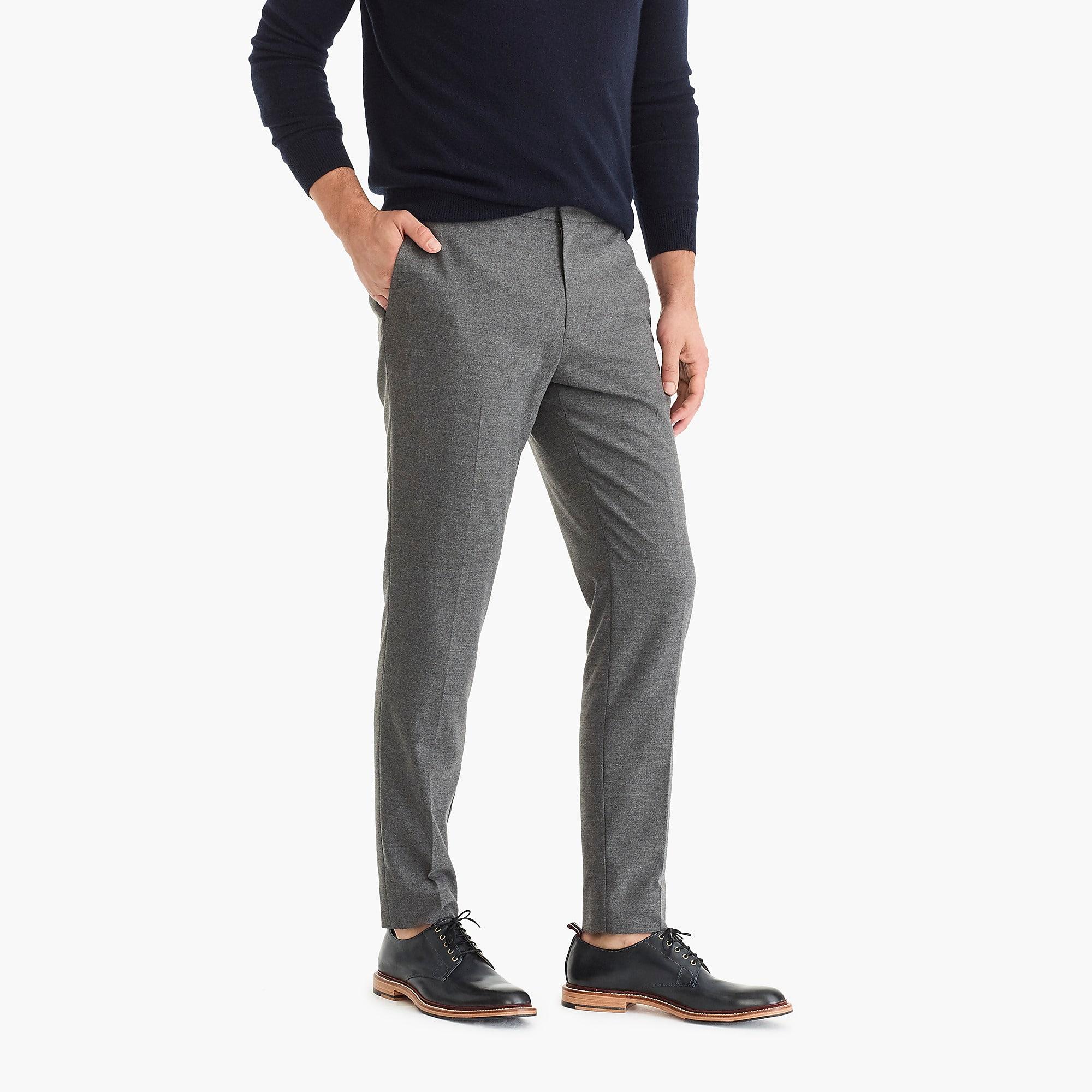 J.Crew Synthetic Destination Stretch Performance Suit Pant in Charcoal ...