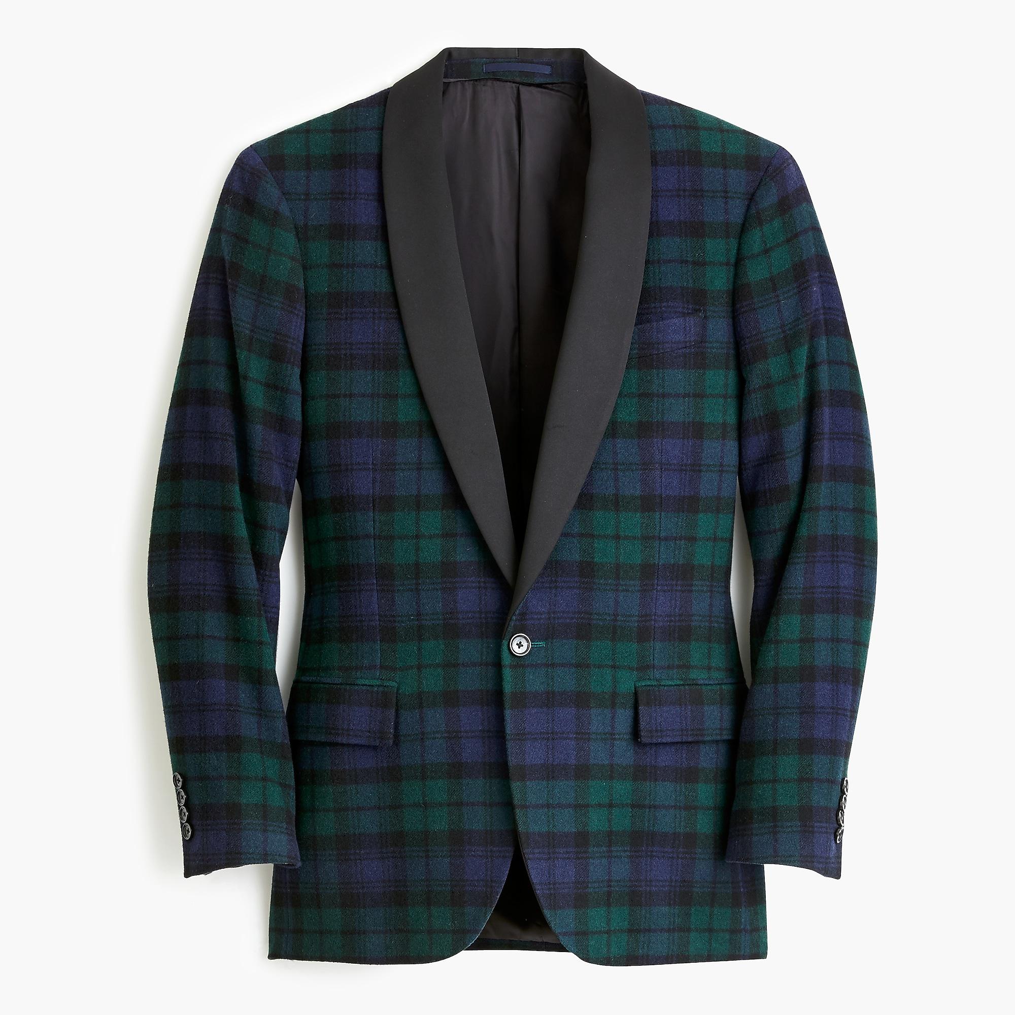 Lyst J.Crew Ludlow Slimfit Dinner Jacket In Black Watch Tartan in Black for Men Lyst J.Crew Ludlow Slimfit Dinner Jacket In Black Watch Tartan in Black for Men