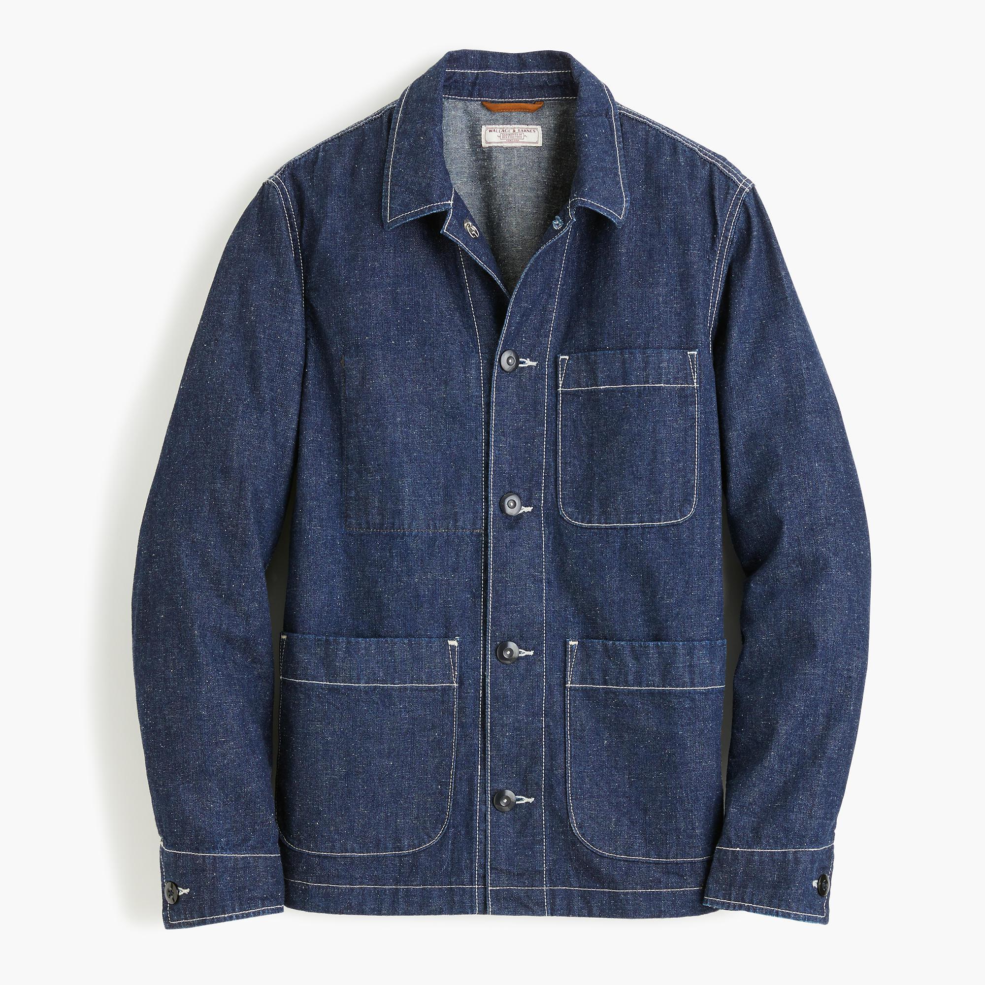 Lyst - J.Crew Wallace & Barnes Chore Jacket In Denim in Blue for Men