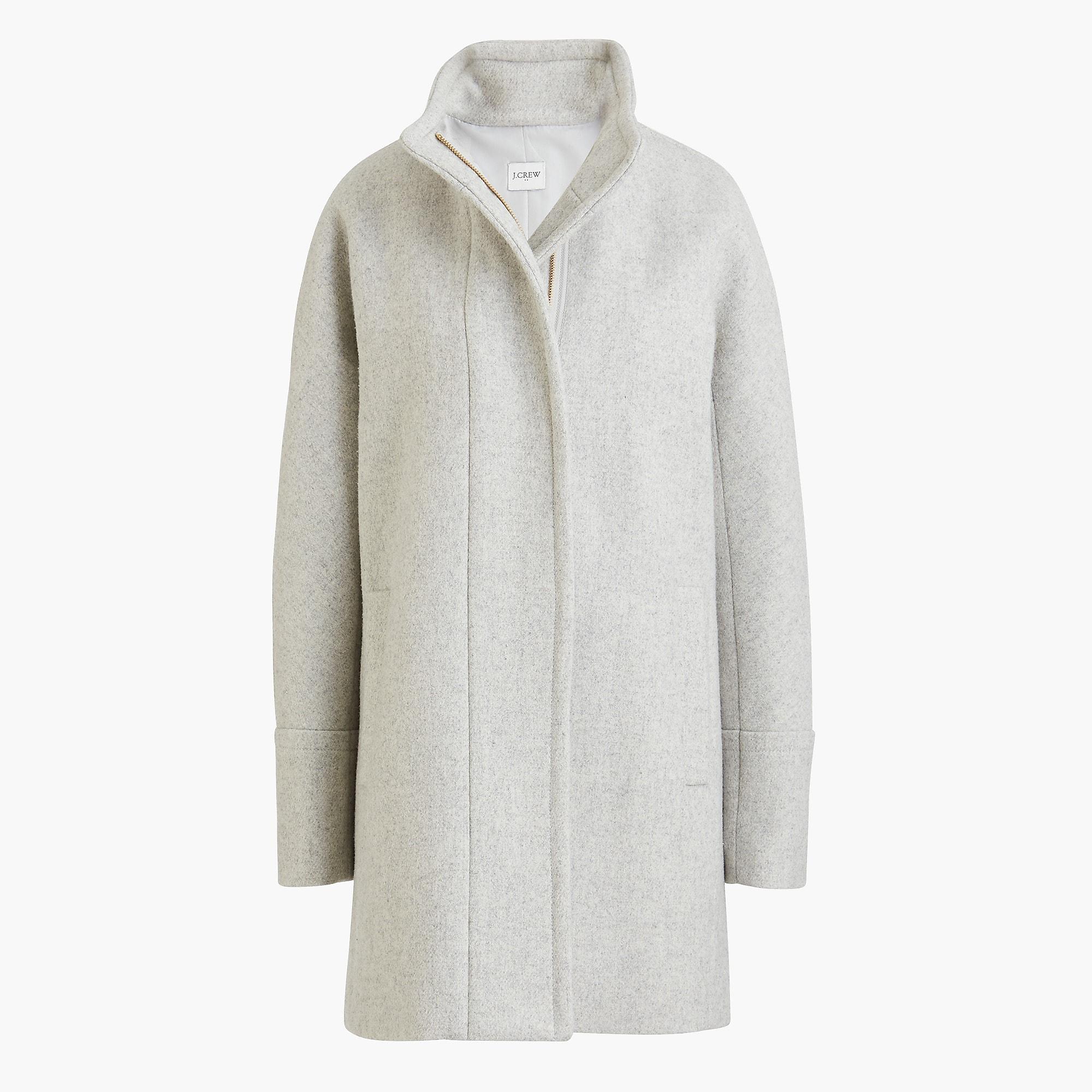 J.Crew Wool New City Coat Lyst