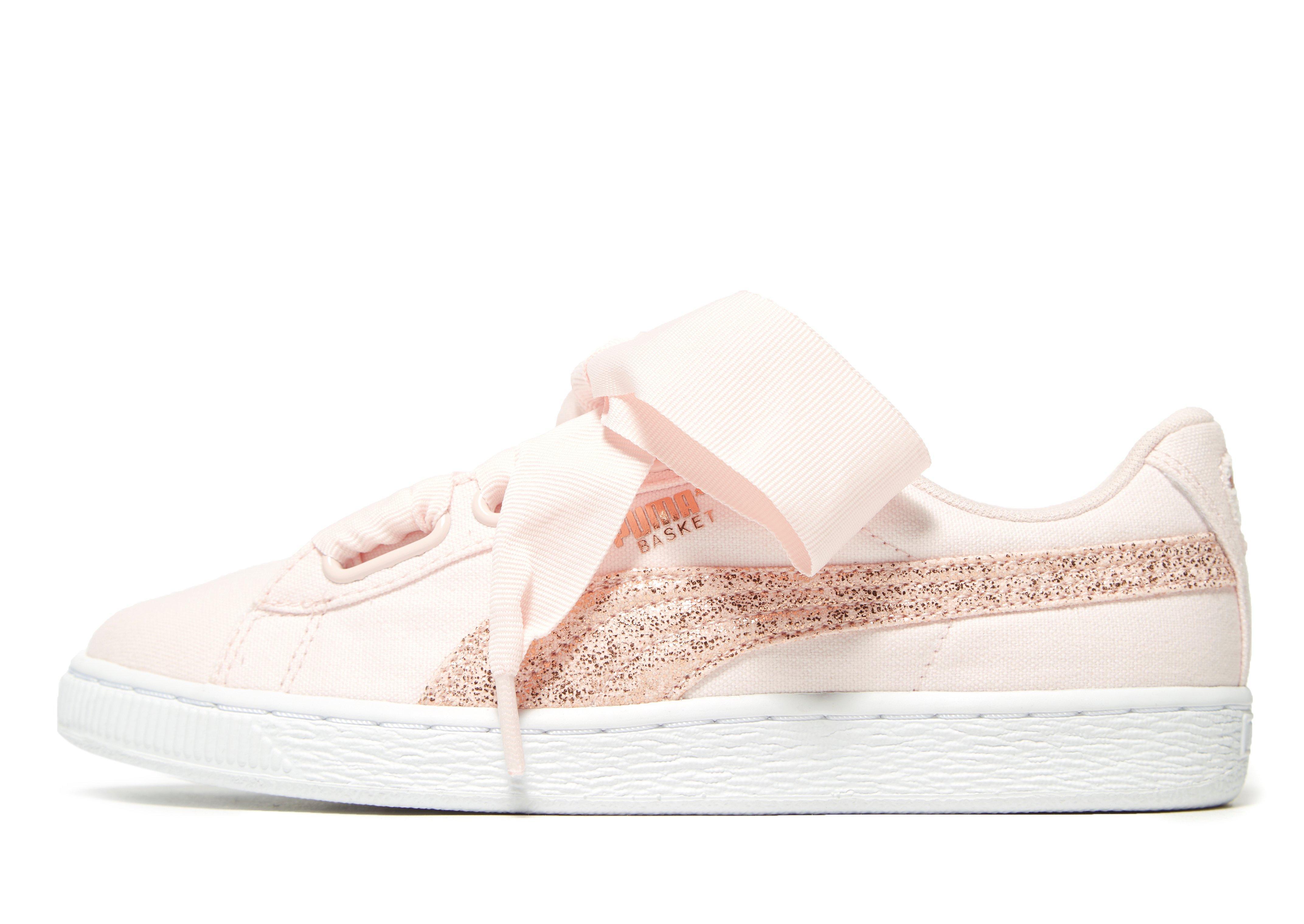puma basket heart canvas puma basket heart canvas