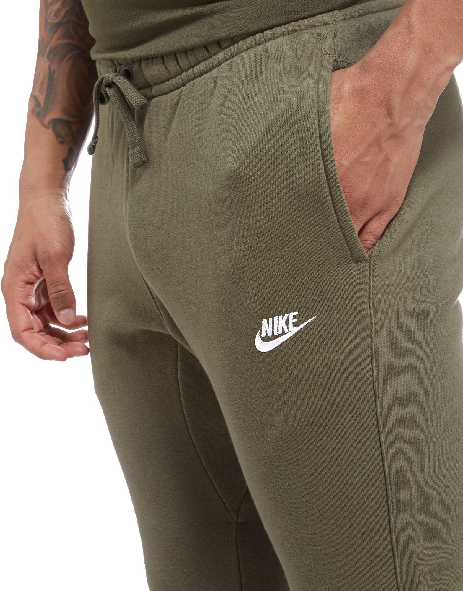 Nike Foundaton Dc Fleece Pants in Olive (Green) for Men - Lyst