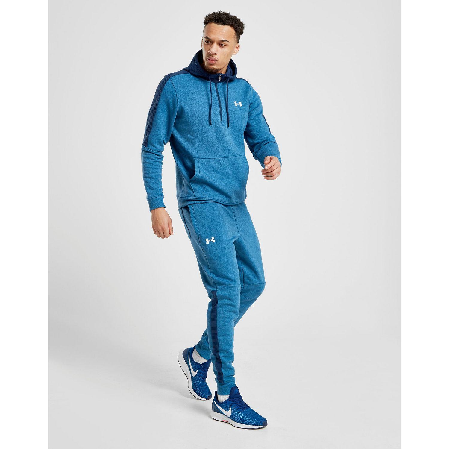 under armour blue joggers