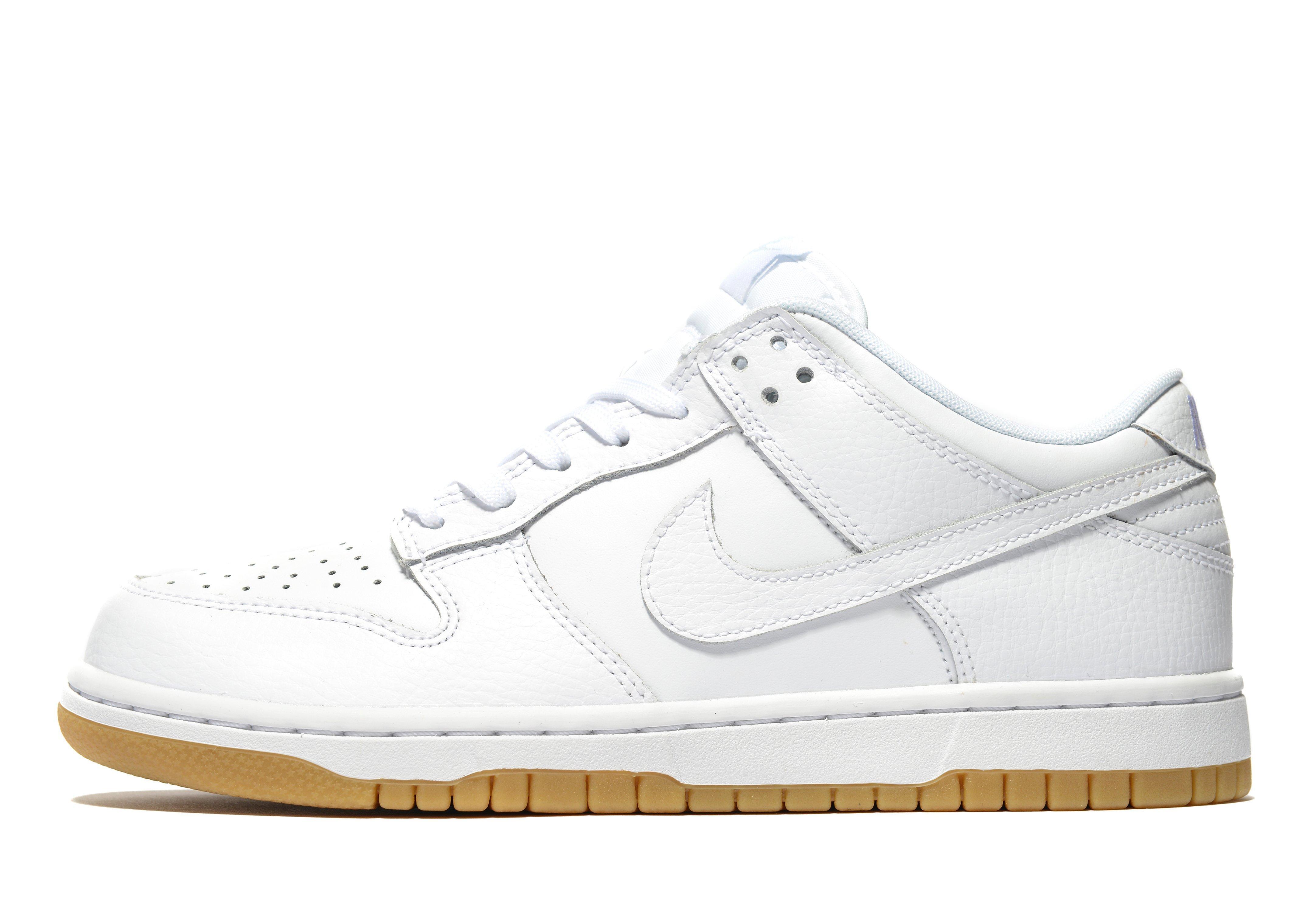 Lyst - Nike Dunk Low in White for Men