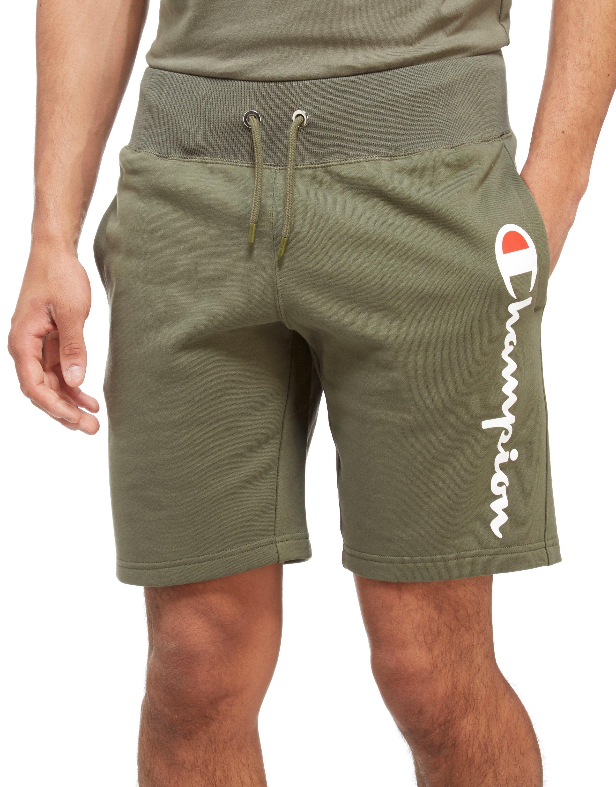 Lyst - Champion Core Shorts in Green for Men
