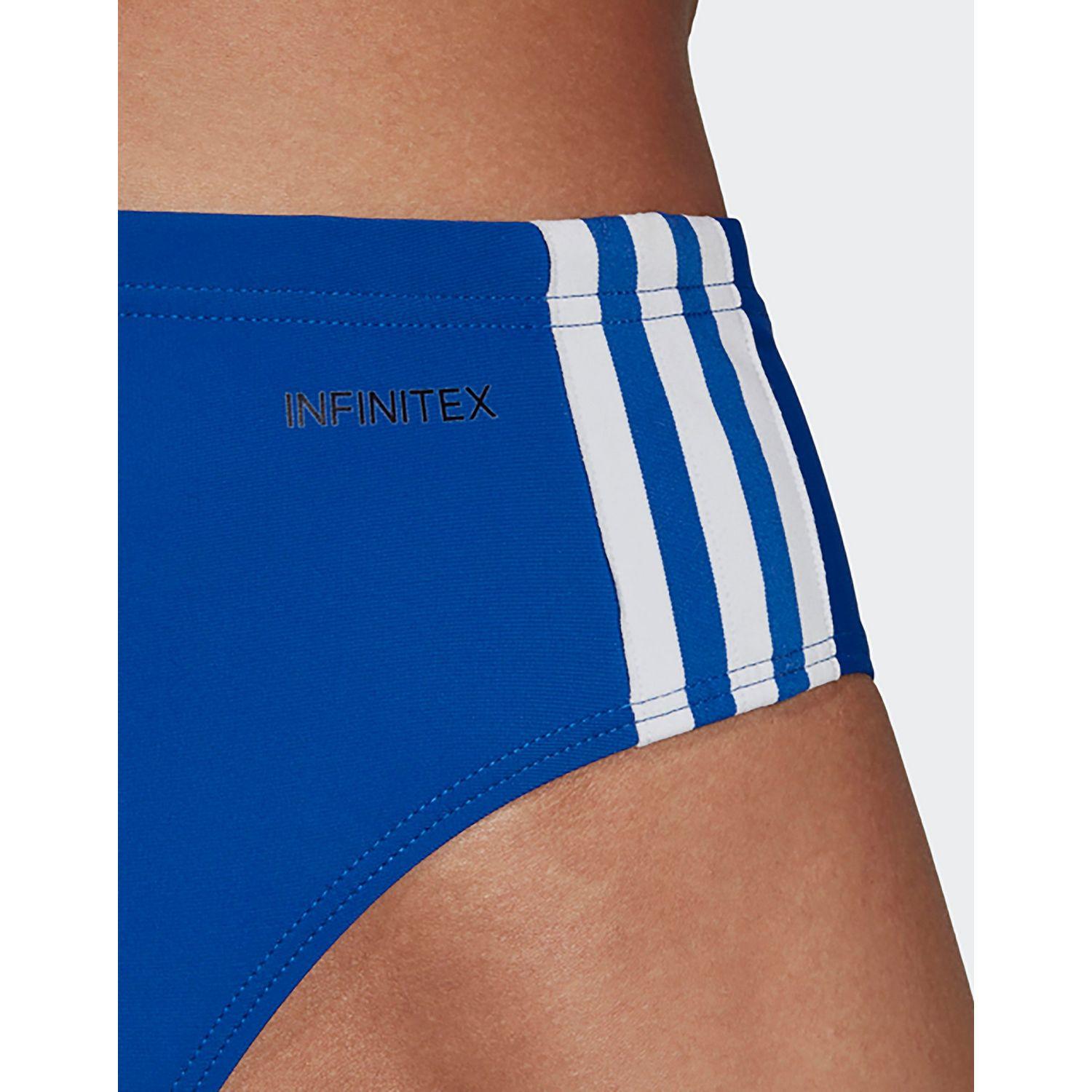 adidas Originals Fitness 3-stripes Swim Trunks in Blue for Men - Lyst
