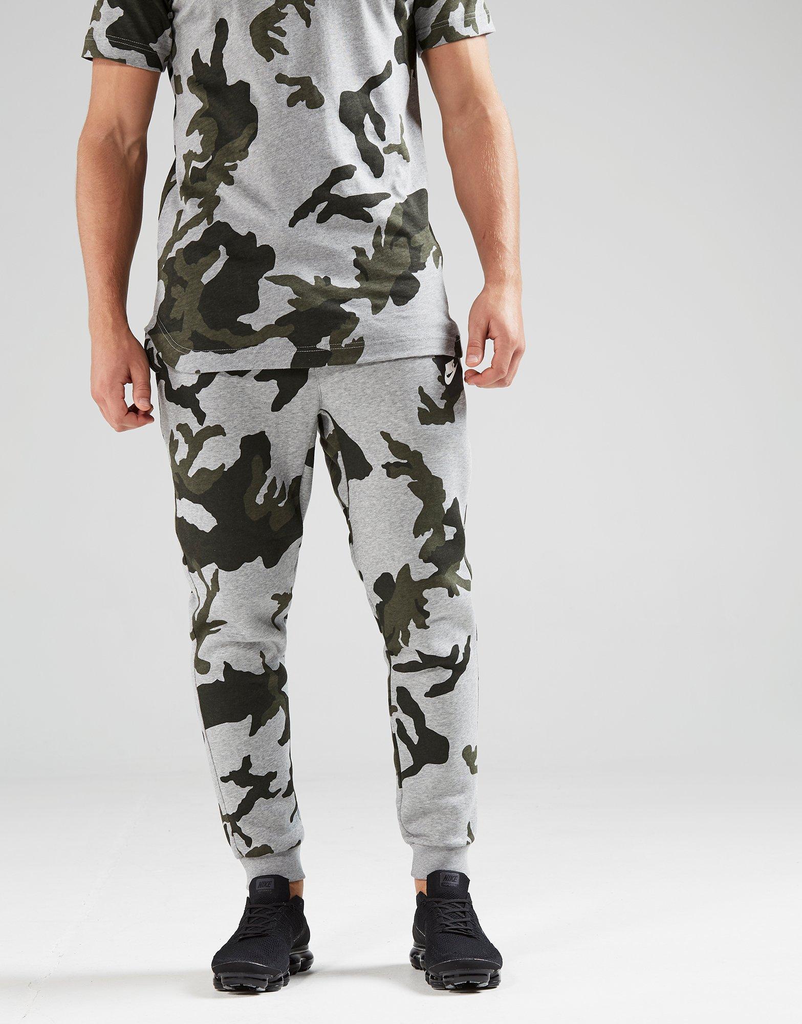 jordan camo fleece pants