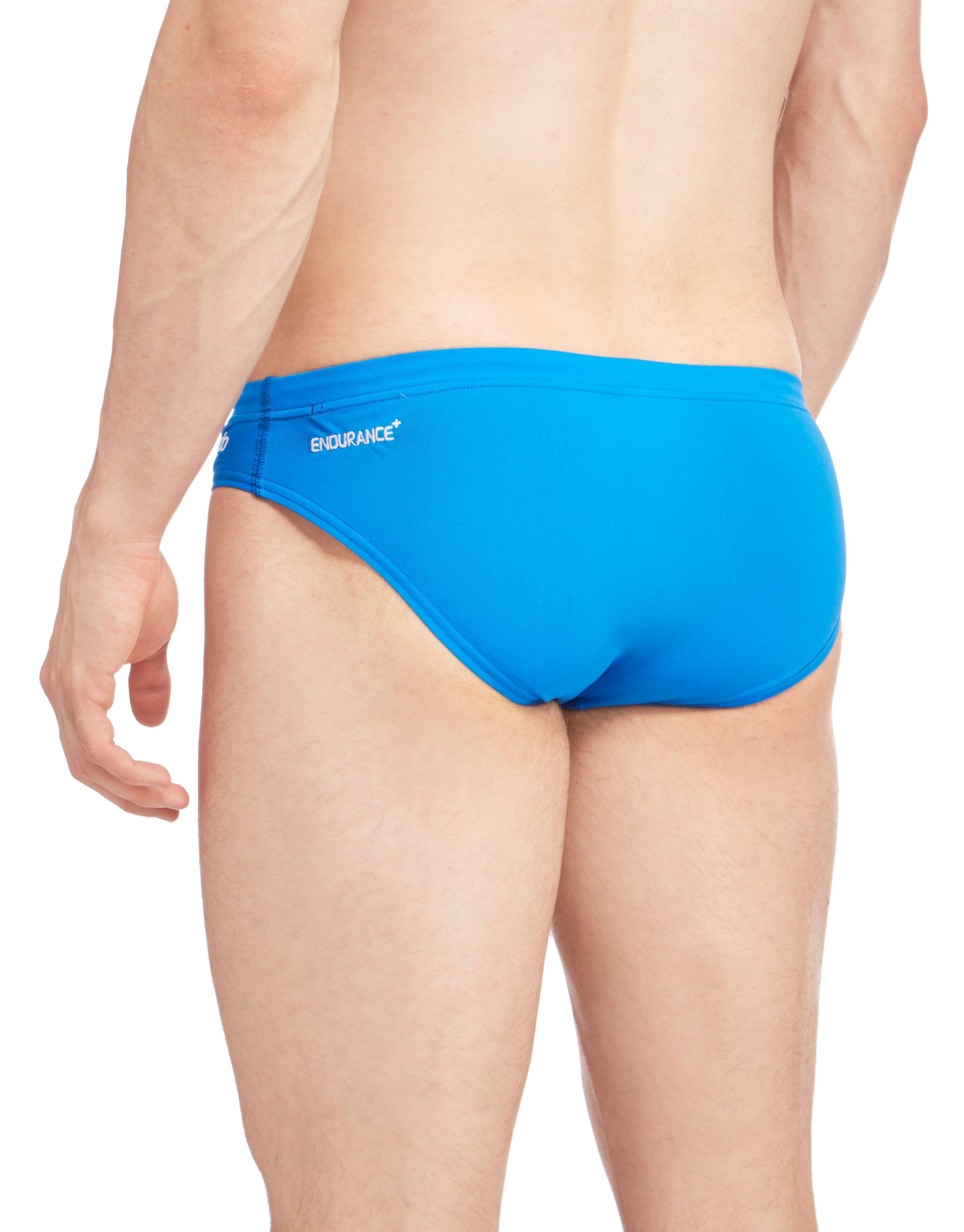 Lyst Speedo Endurance Swimming Briefs In Blue For Men