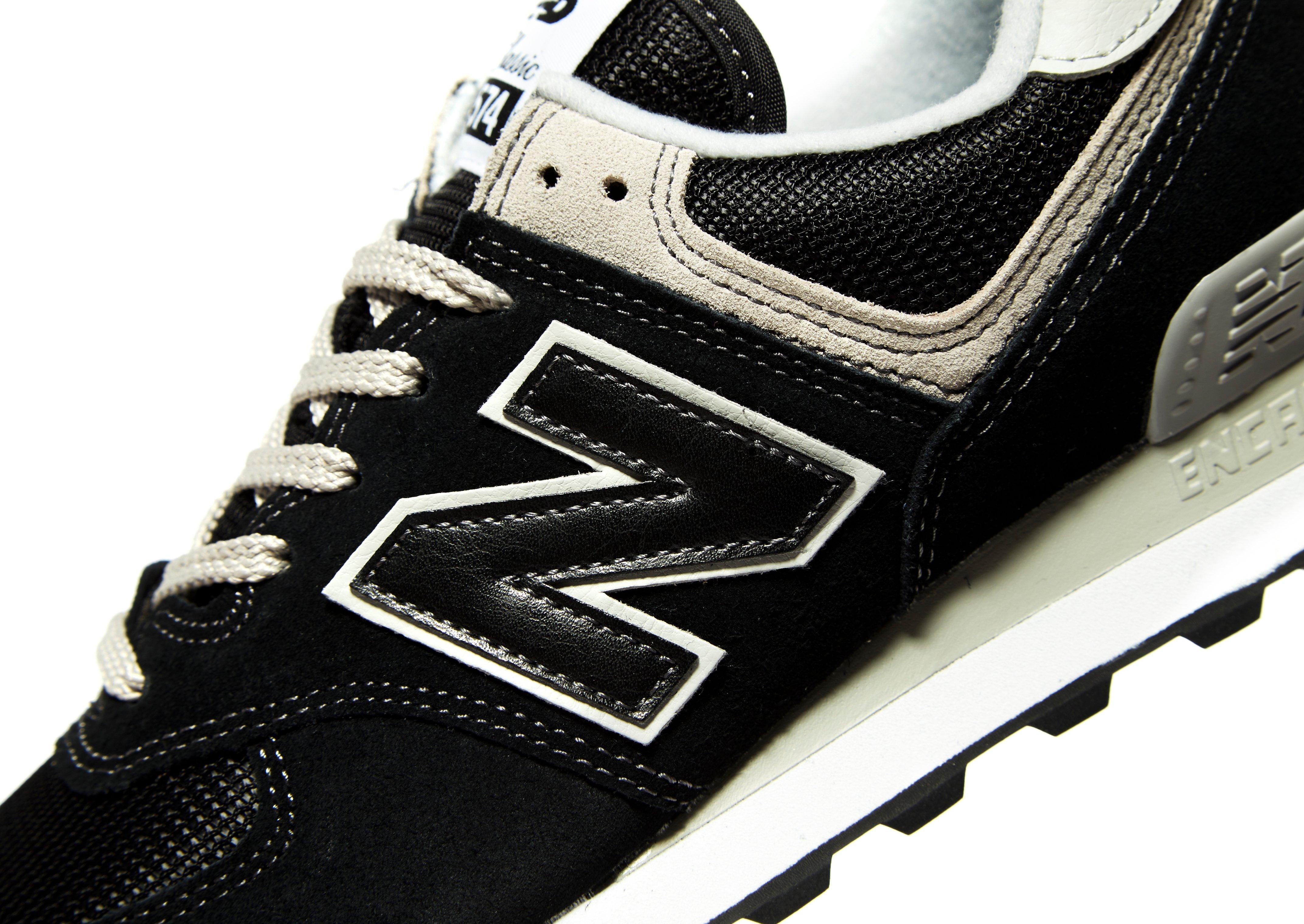 New Balance 574 In Black For Men - Lyst