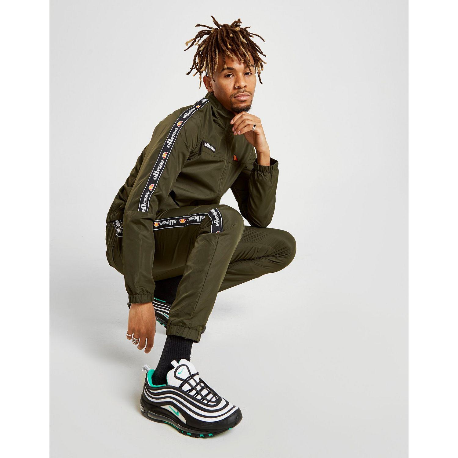 ellesse colour block woven track pants