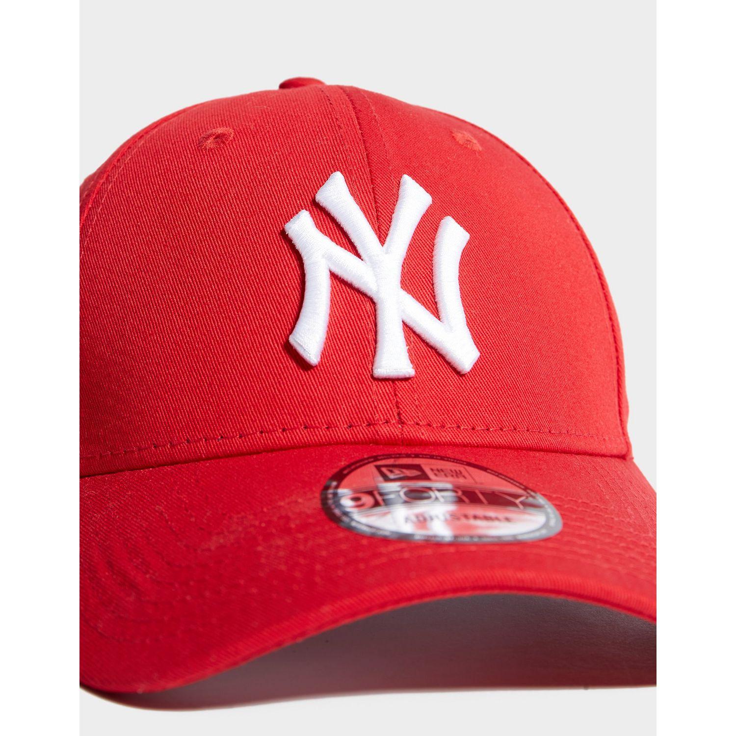 KTZ Mlb New York Yankees 9forty Cap in Red Lyst
