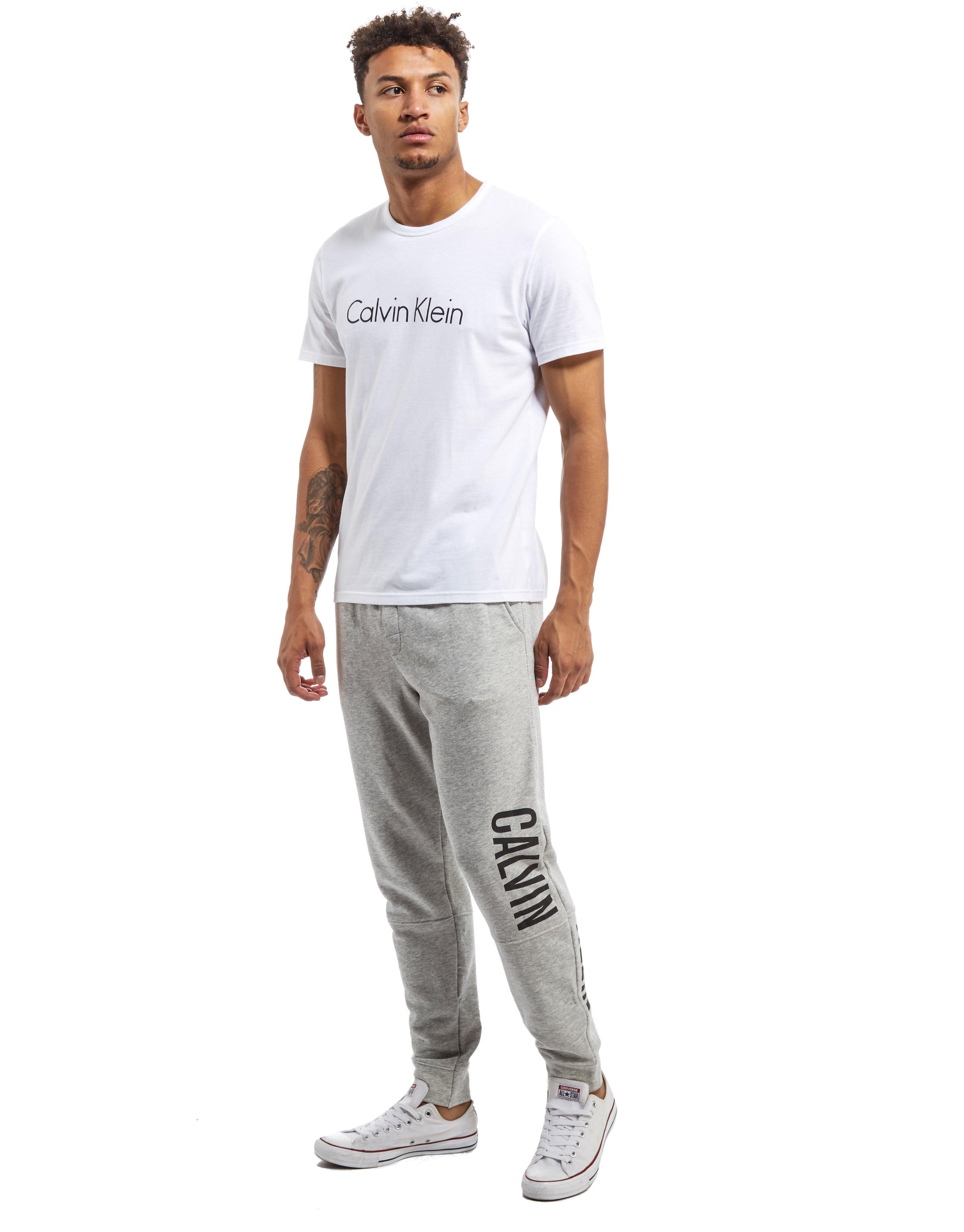 calvin klein grey joggers mens