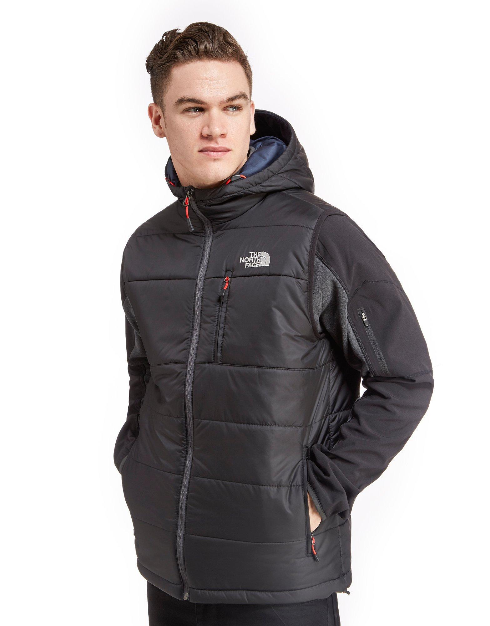 north face hooded gilet