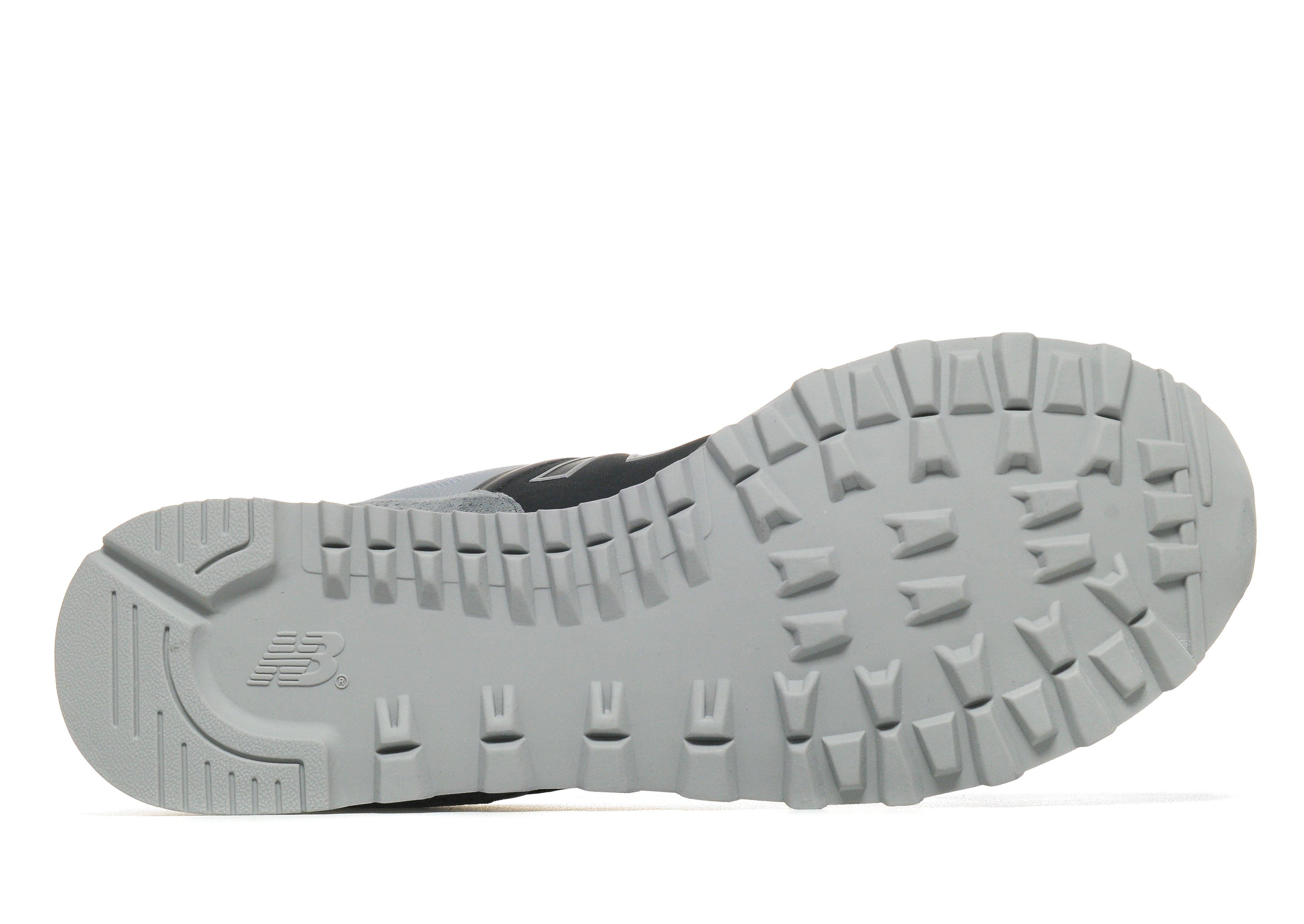 New Balance 574 Re engineered Suede in BlackGrey White New Balance 574 Re engineered Suede in BlackGrey White
