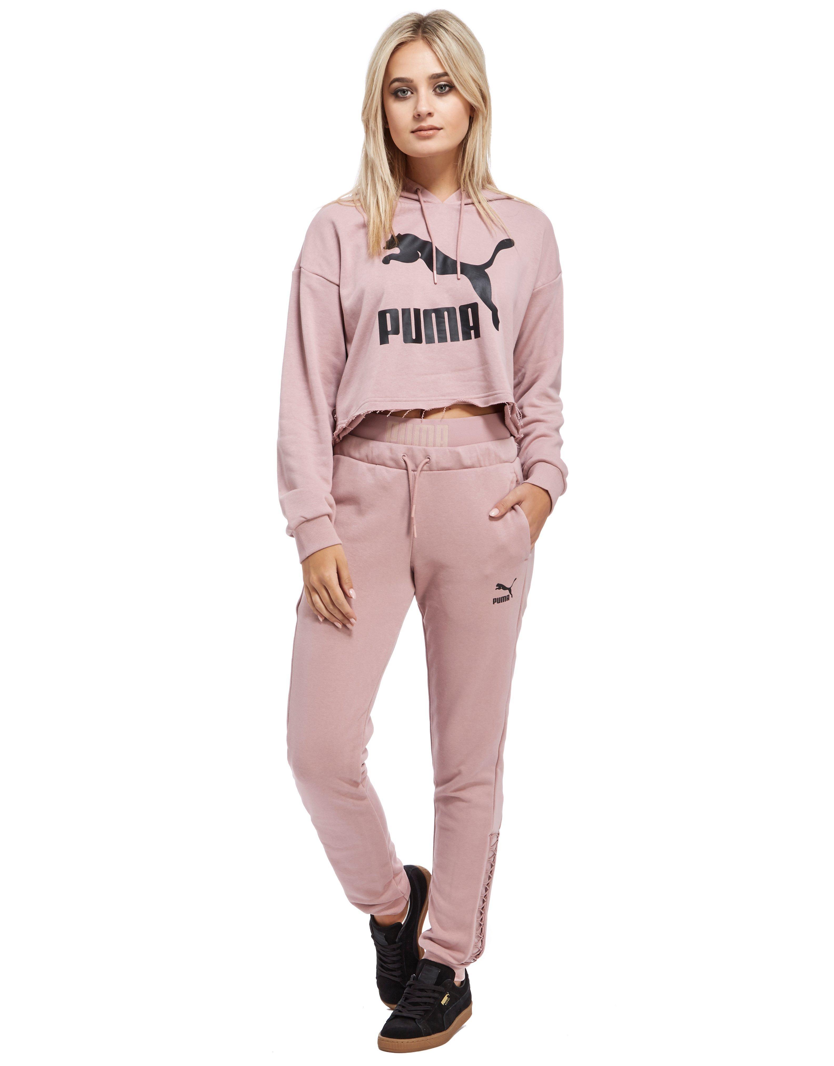 grey puma tracksuit junior