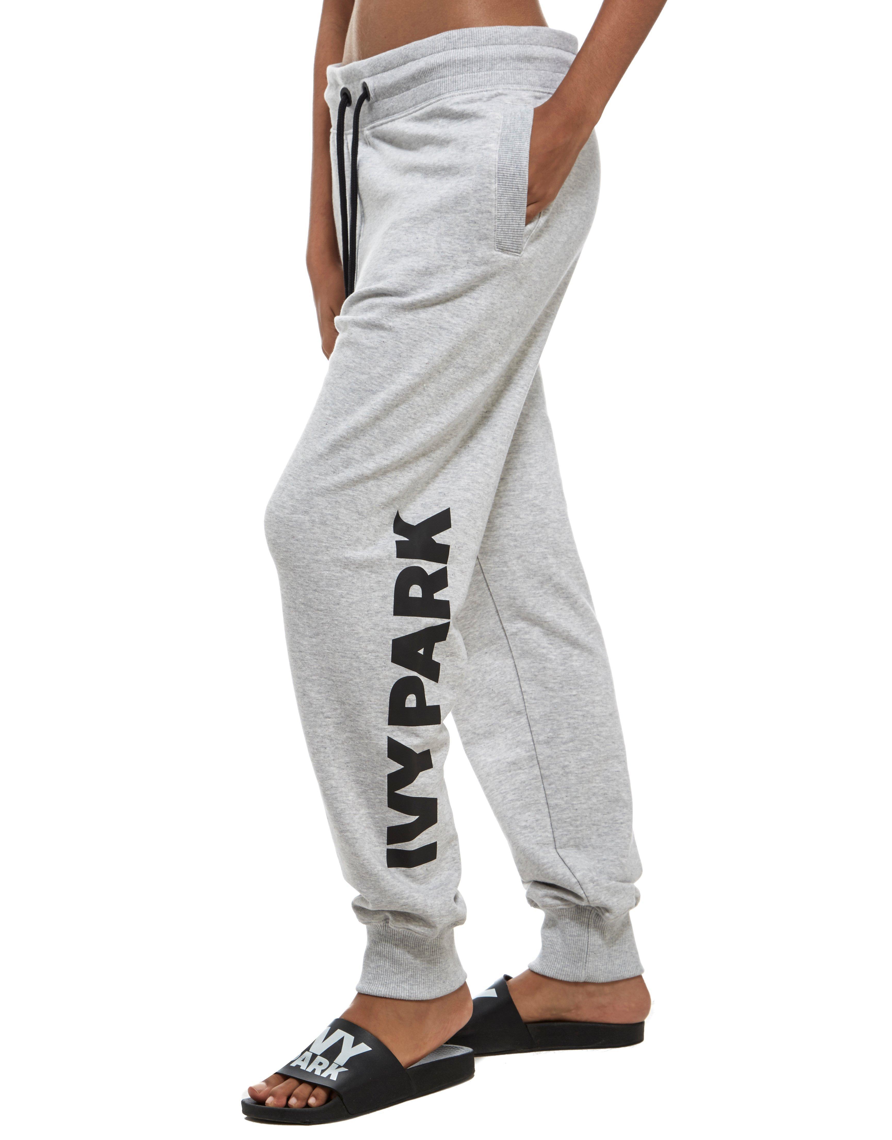 ivy park grey joggers