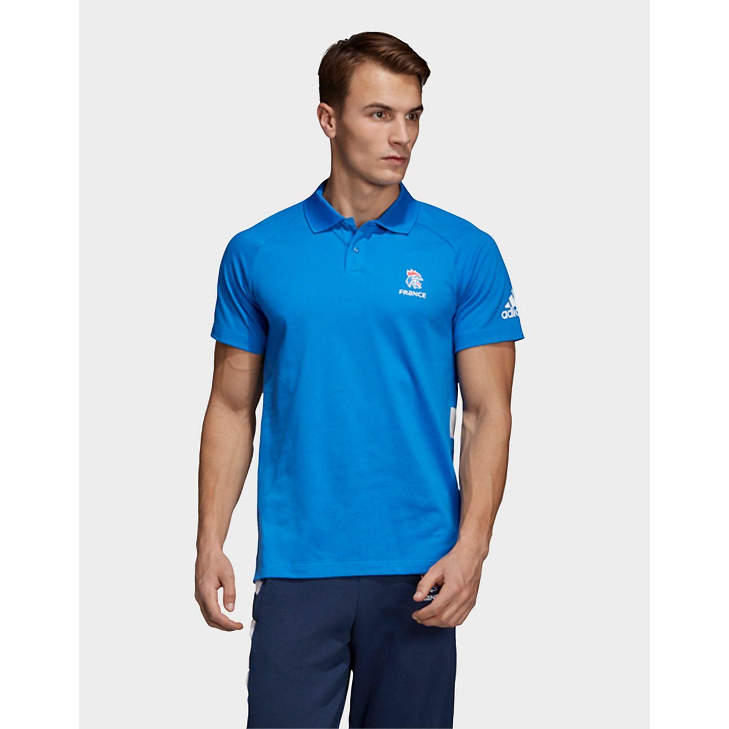 Lyst adidas French Handball Federation Polo Shirt in Blue adidas French Handball Federation Trikot Weiß | adidas Deutschland