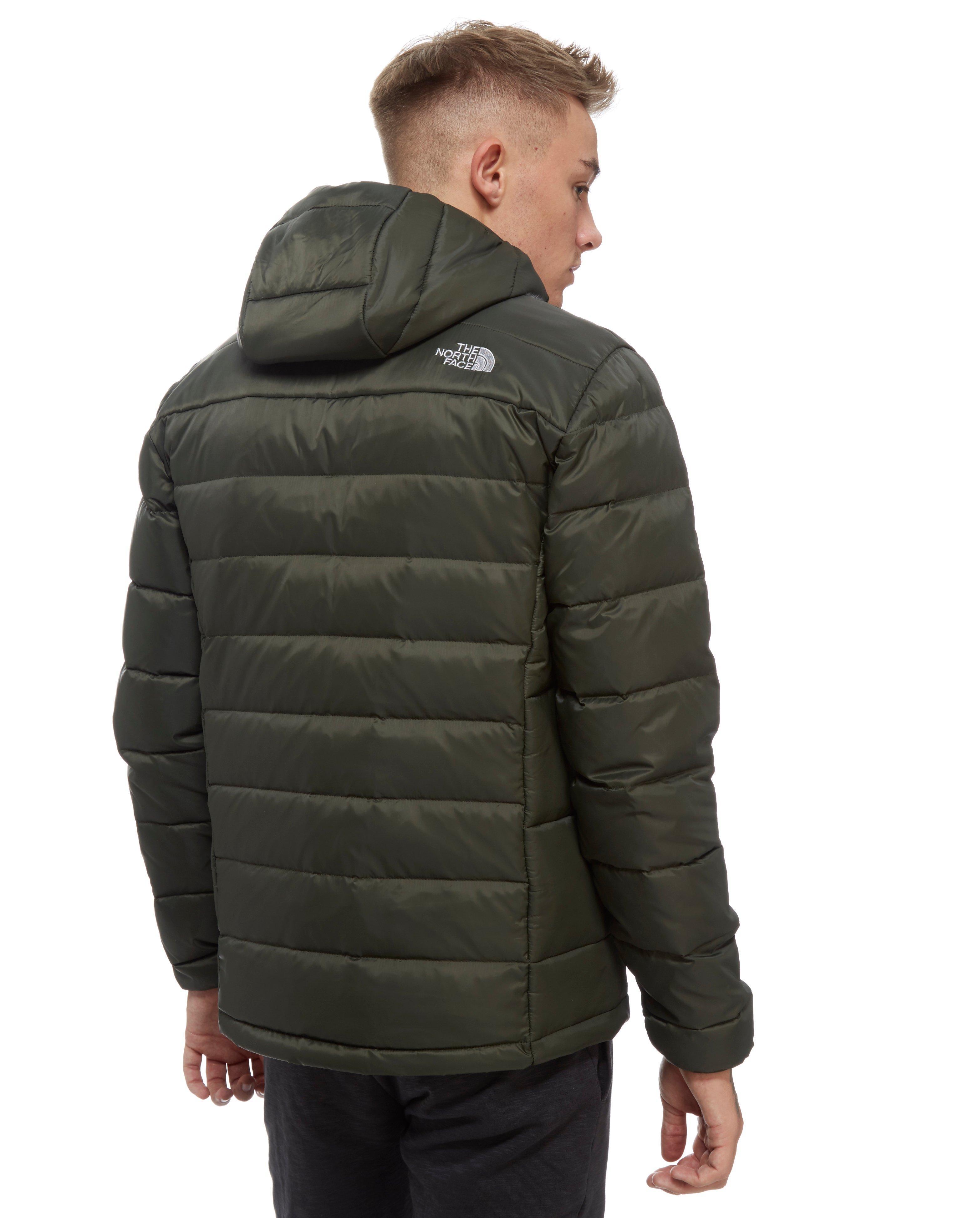 the north face green coat