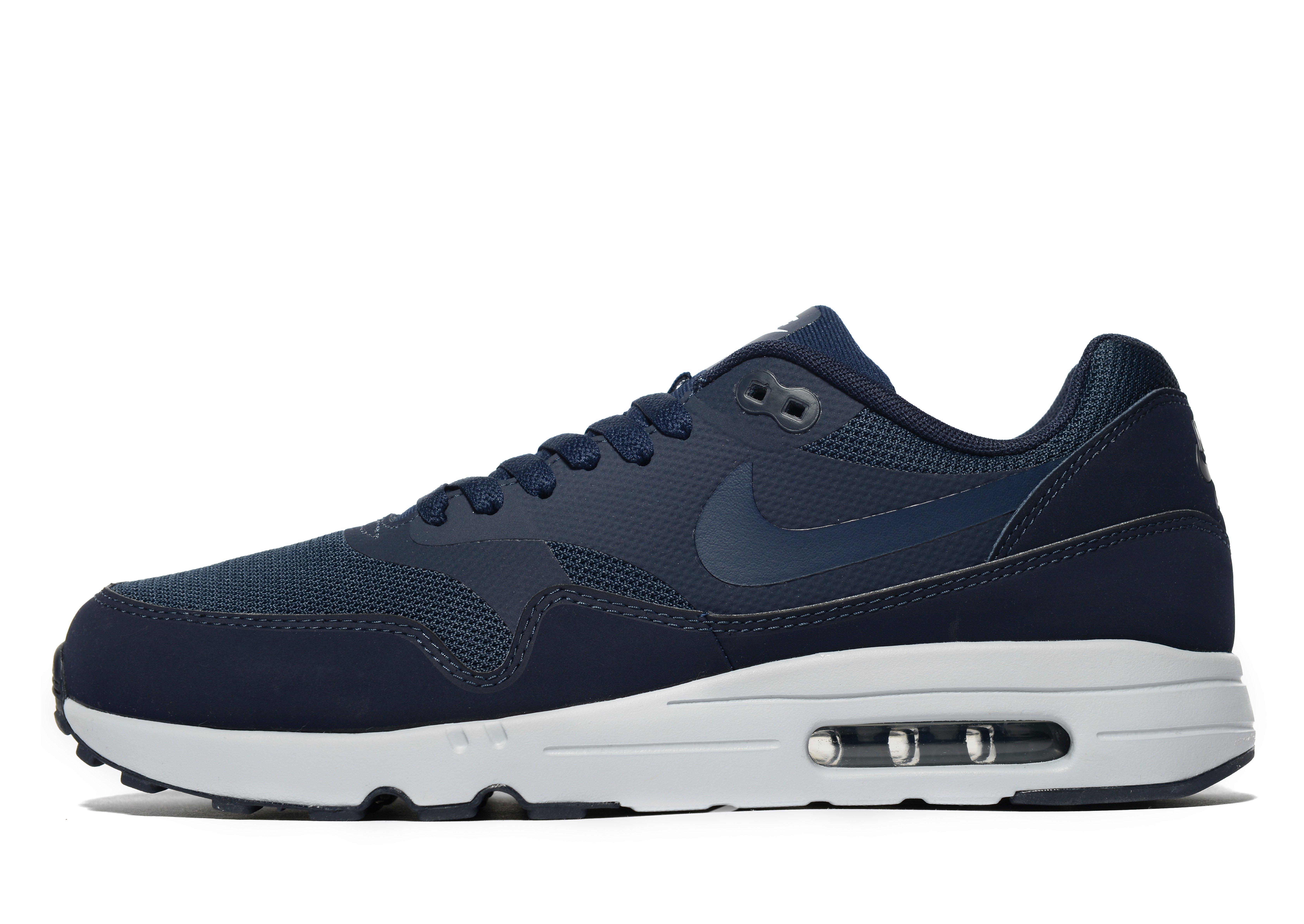 grey white and blue air max