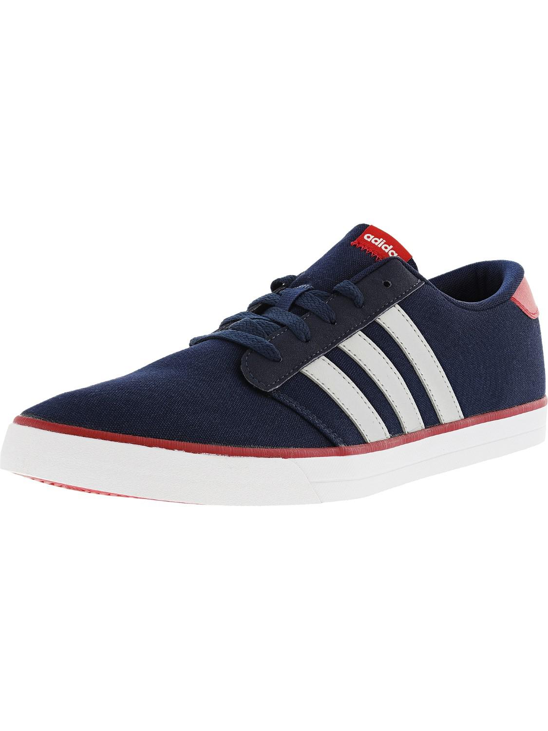 lyst adidas vs pattinare collegiale marina / argento metallico scarlet lyst adidas vs pattinare collegiale marina / argento metallico scarlet