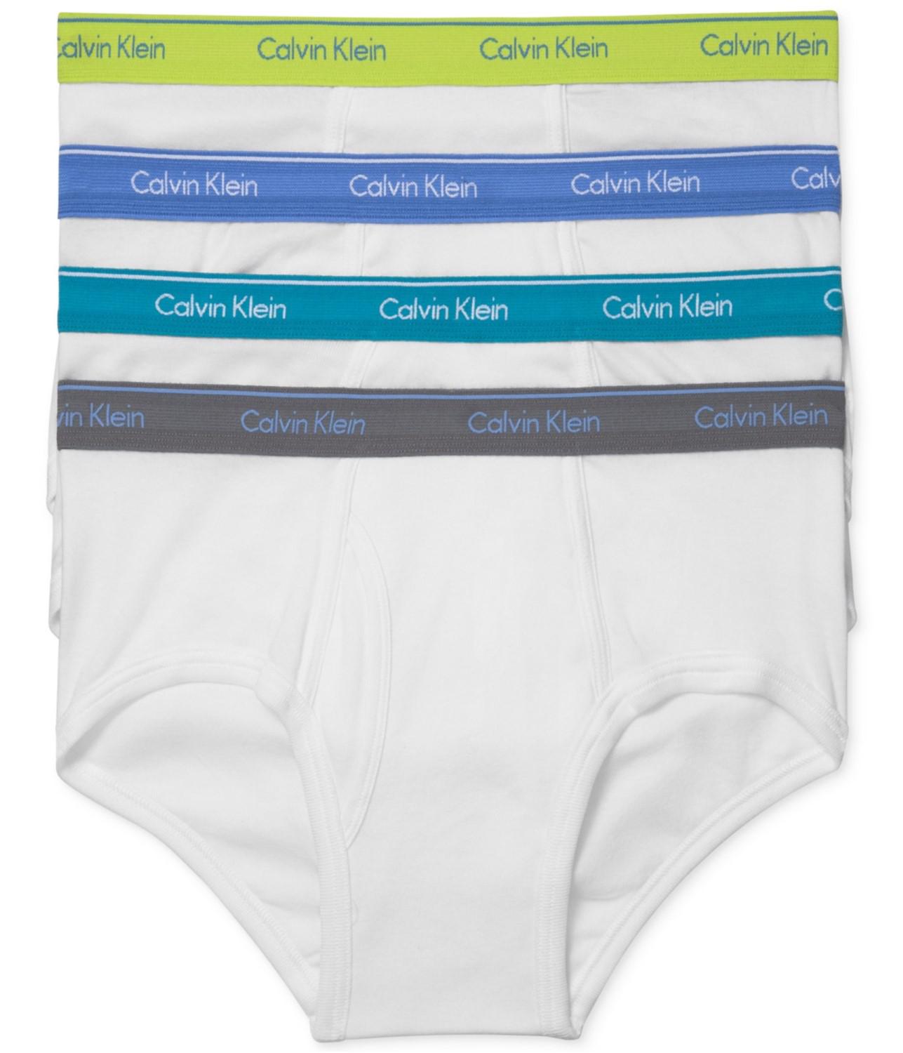 Lyst Calvin Klein Cotton Classic 4 Pack Brief In White For Men 9124