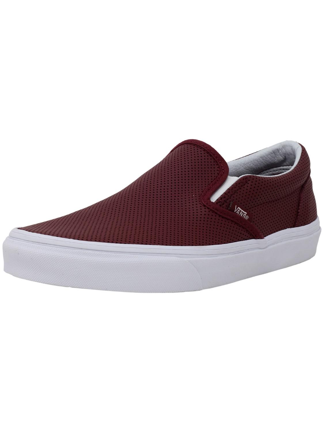 vans classic slip on burgundy vans classic slip on burgundy