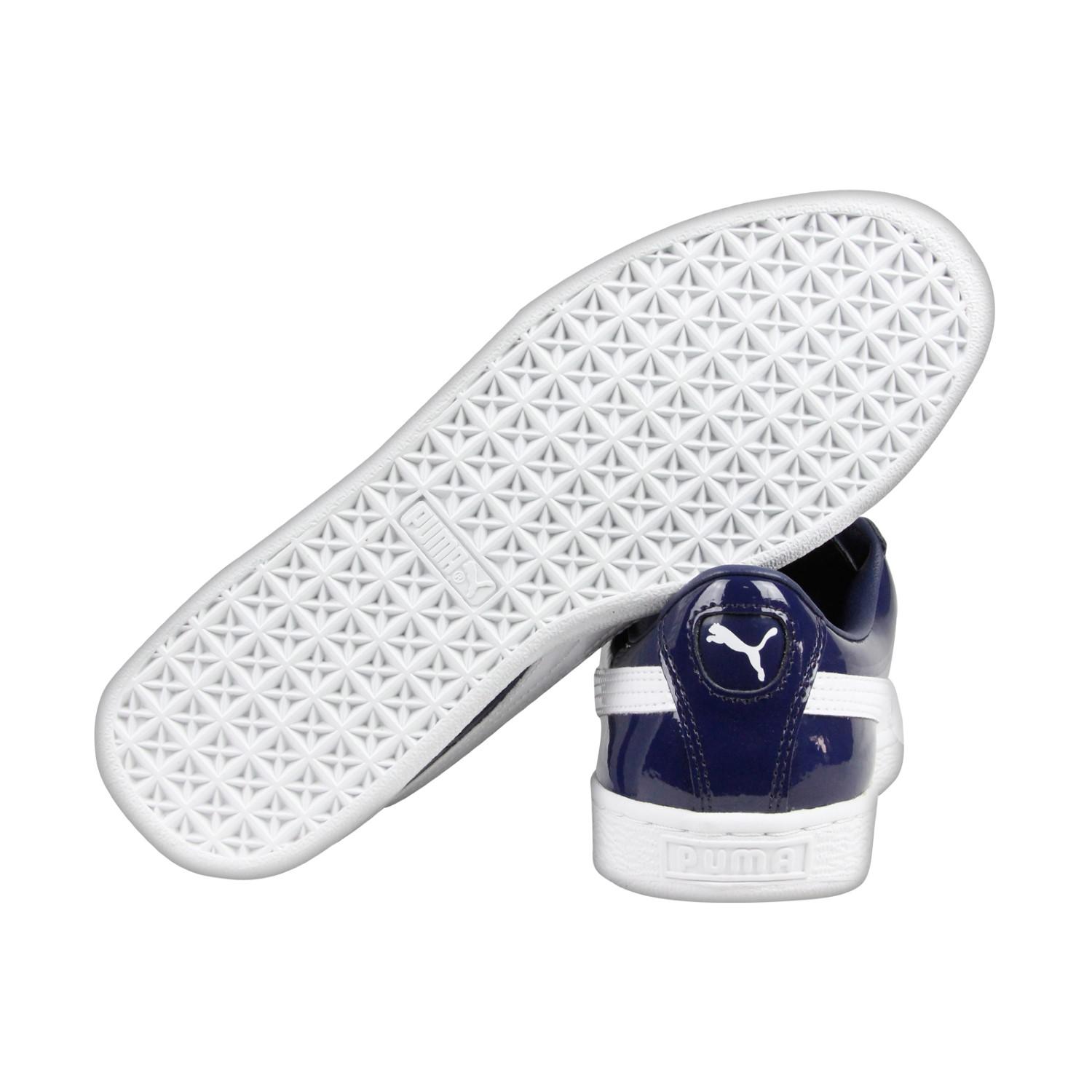 puma basket matte and shine lace up sneakers puma basket matte and shine lace up sneakers