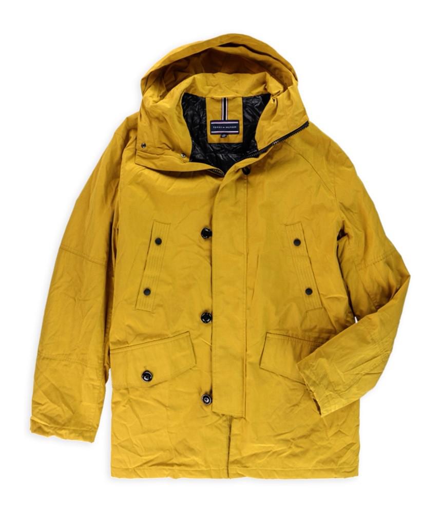 Lyst - Tommy Hilfiger Shane Parka Coat Yellow 2xl in Yellow for Men