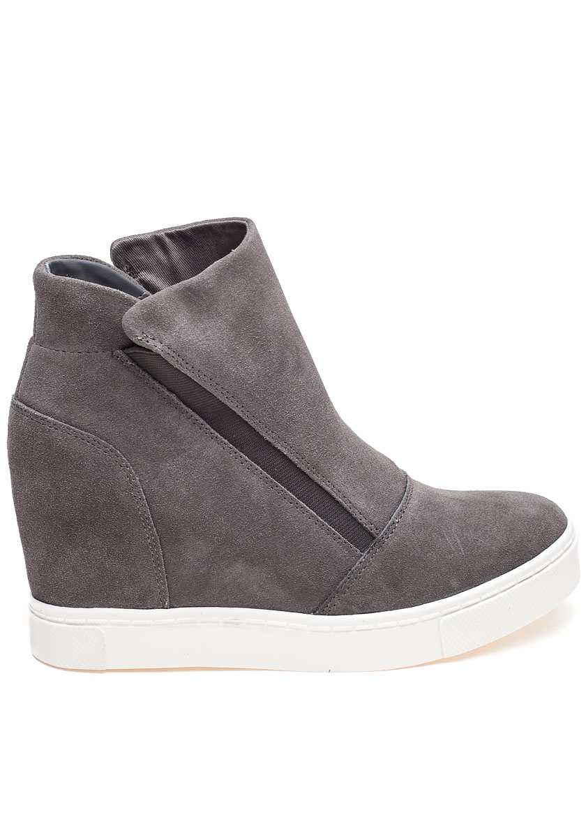 grey sneaker wedges steve madden lazaruss grey suede sneaker wedge in gray lyst grey sneaker wedges steve madden lazaruss grey suede sneaker wedge in gray lyst