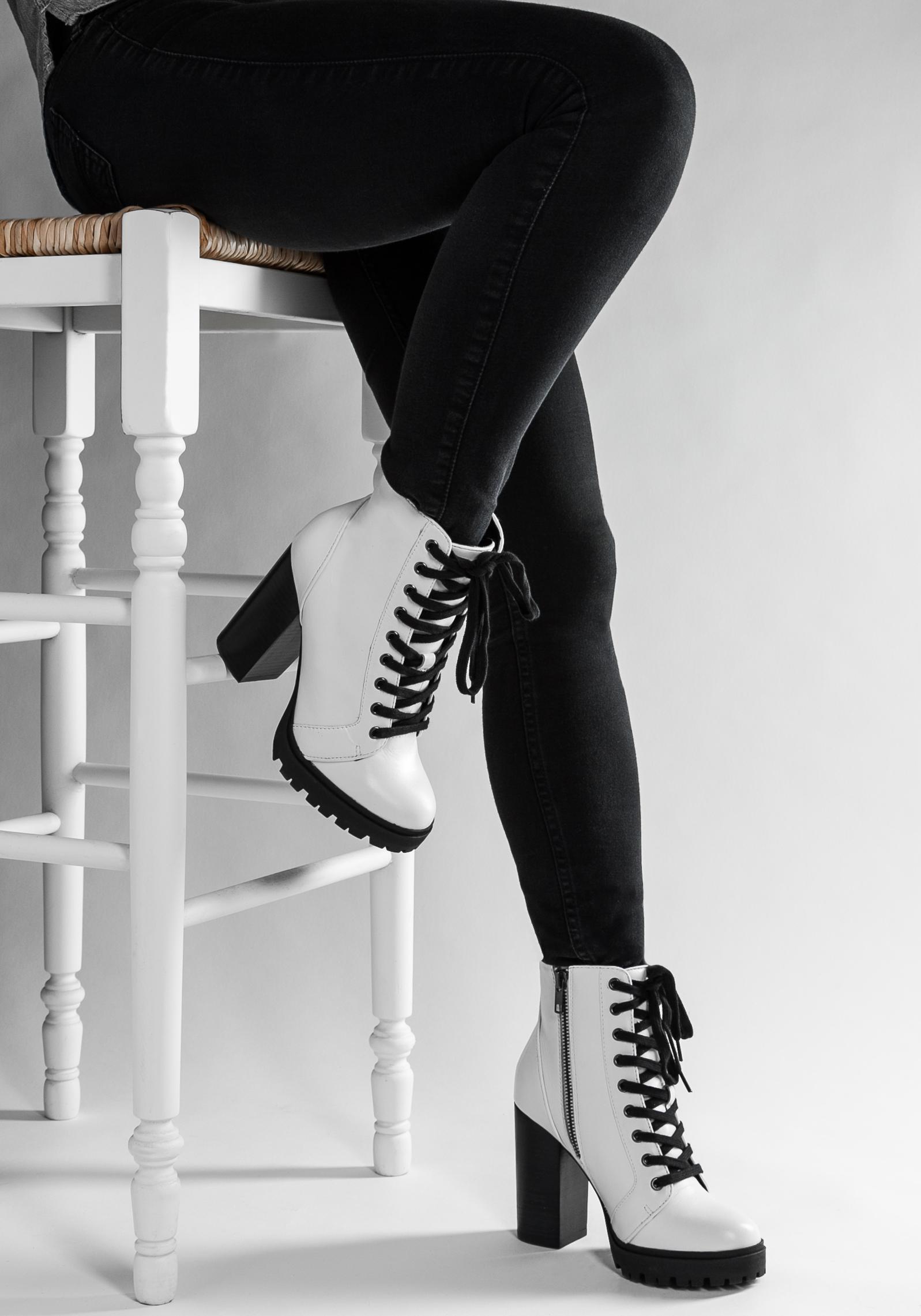 steve madden white vlais boots