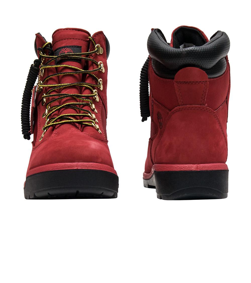 red timberland 6 inch boots