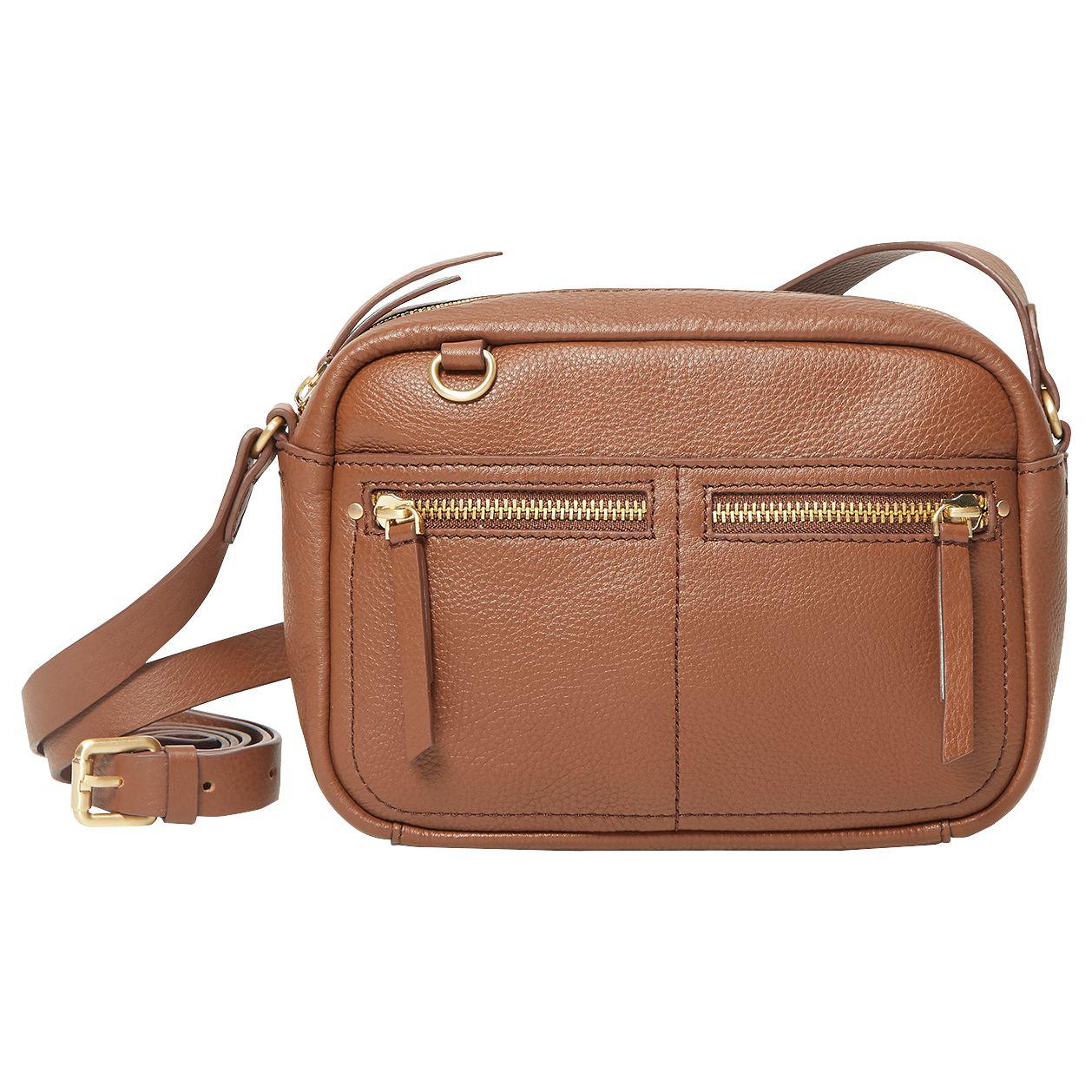 White Stuff Lily Leather Cross Body Bag In Brown Lyst Gallery