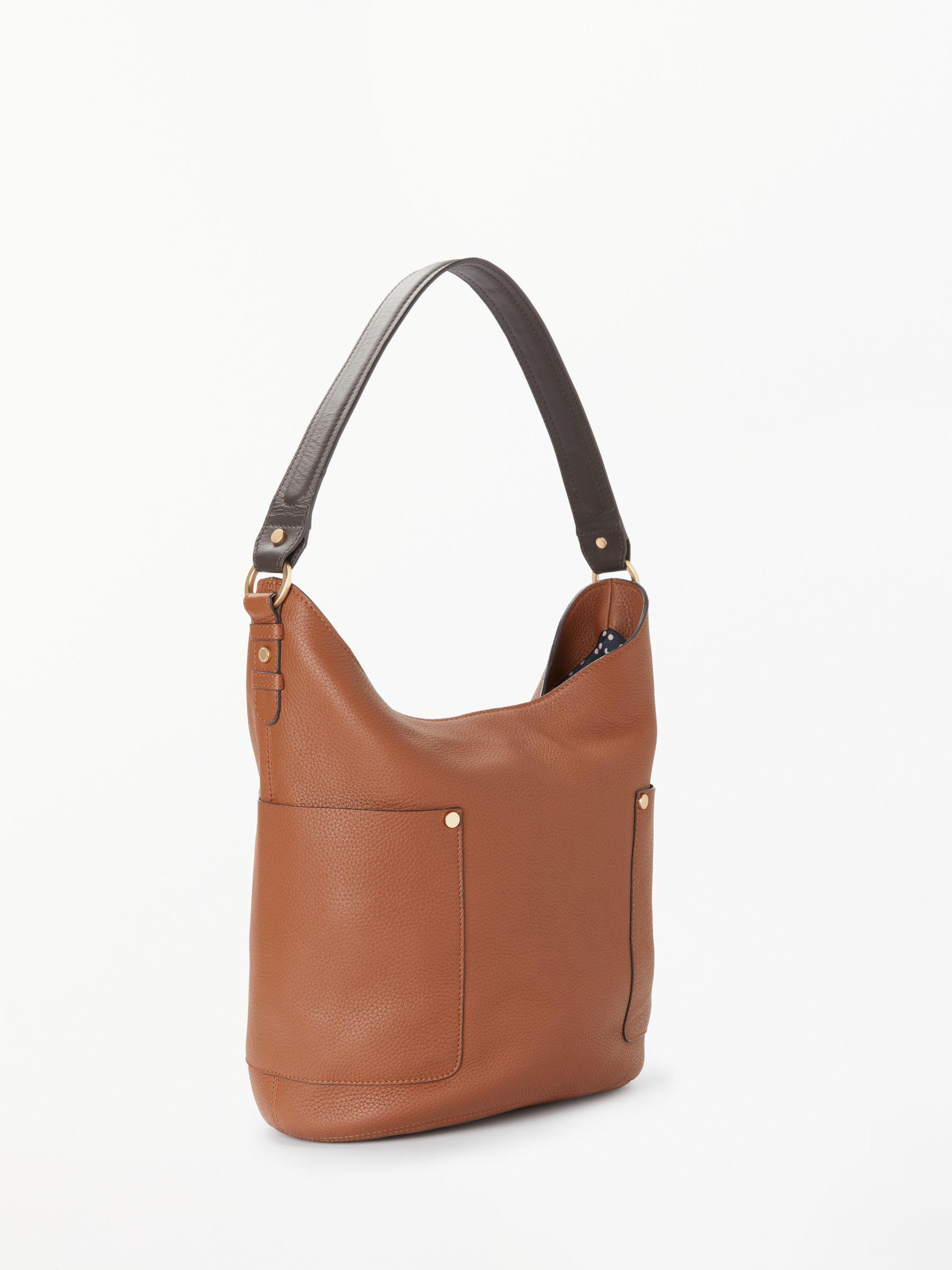 Boden Leather Warwick Bucket Bag In Brown Lyst Gallery