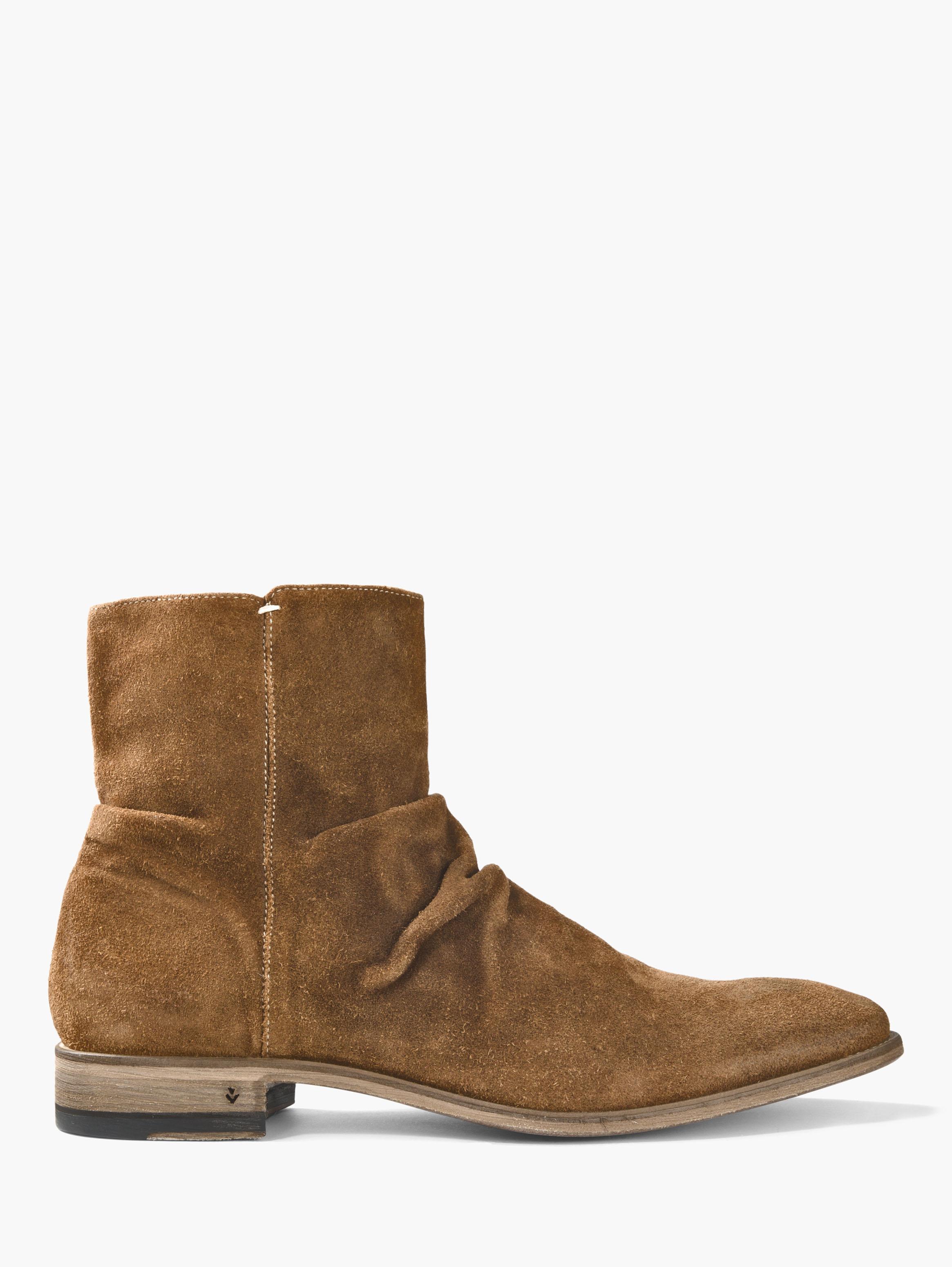 Lyst - John Varvatos Suede Morrison Sharpei Boot in Brown for Men