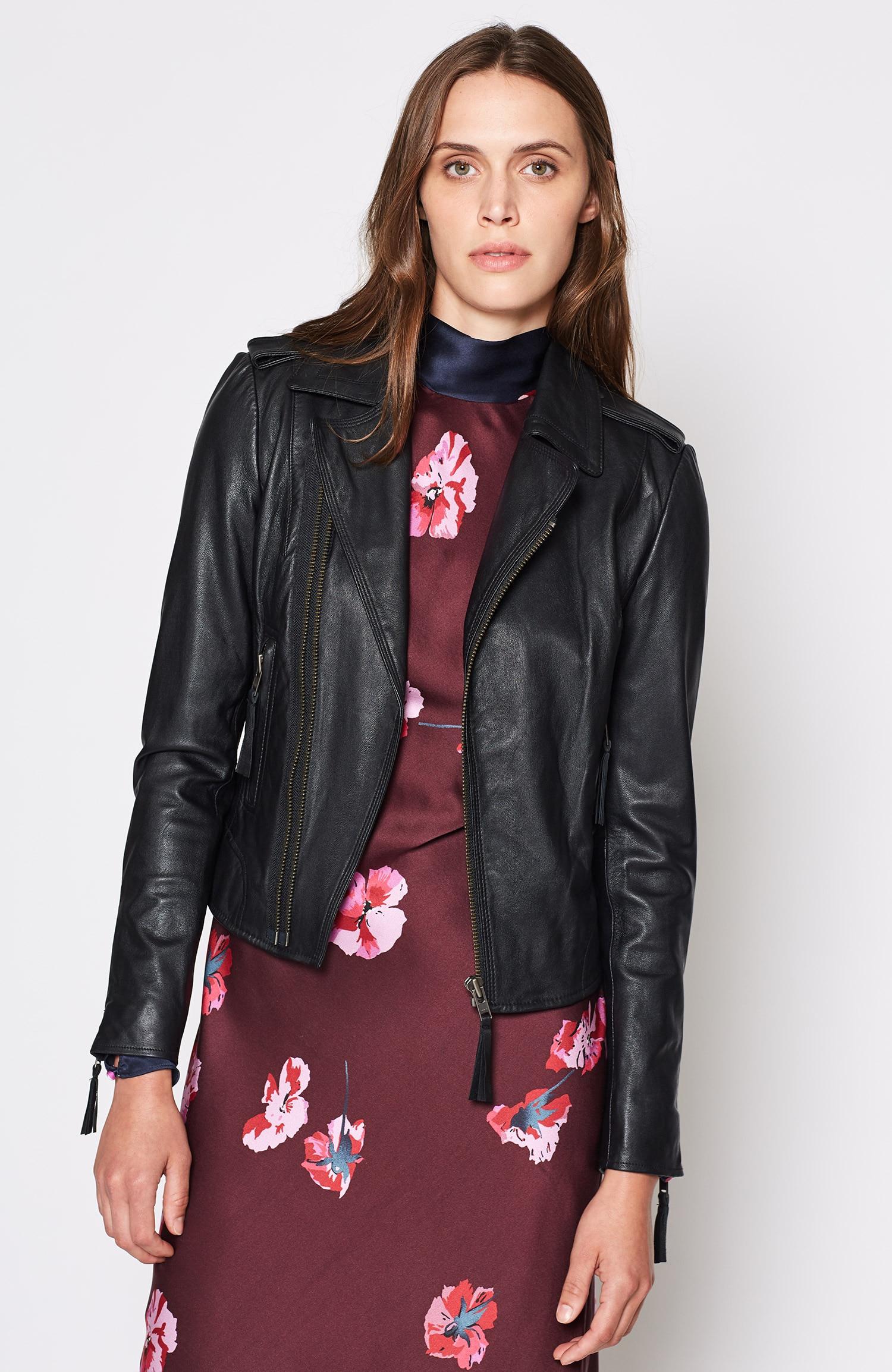 Lyst Joie Ailey Leather Jacket In Black Joie Black Ailey Leather Jacket Lyst View Fullscreen