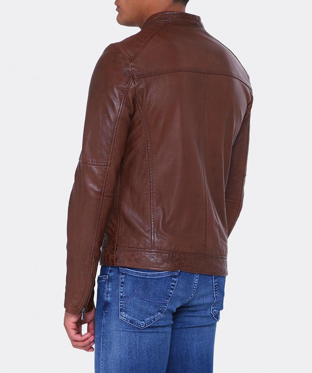 Lyst - Oakwood Leather Agency Rodeo Jacket in Brown for Men