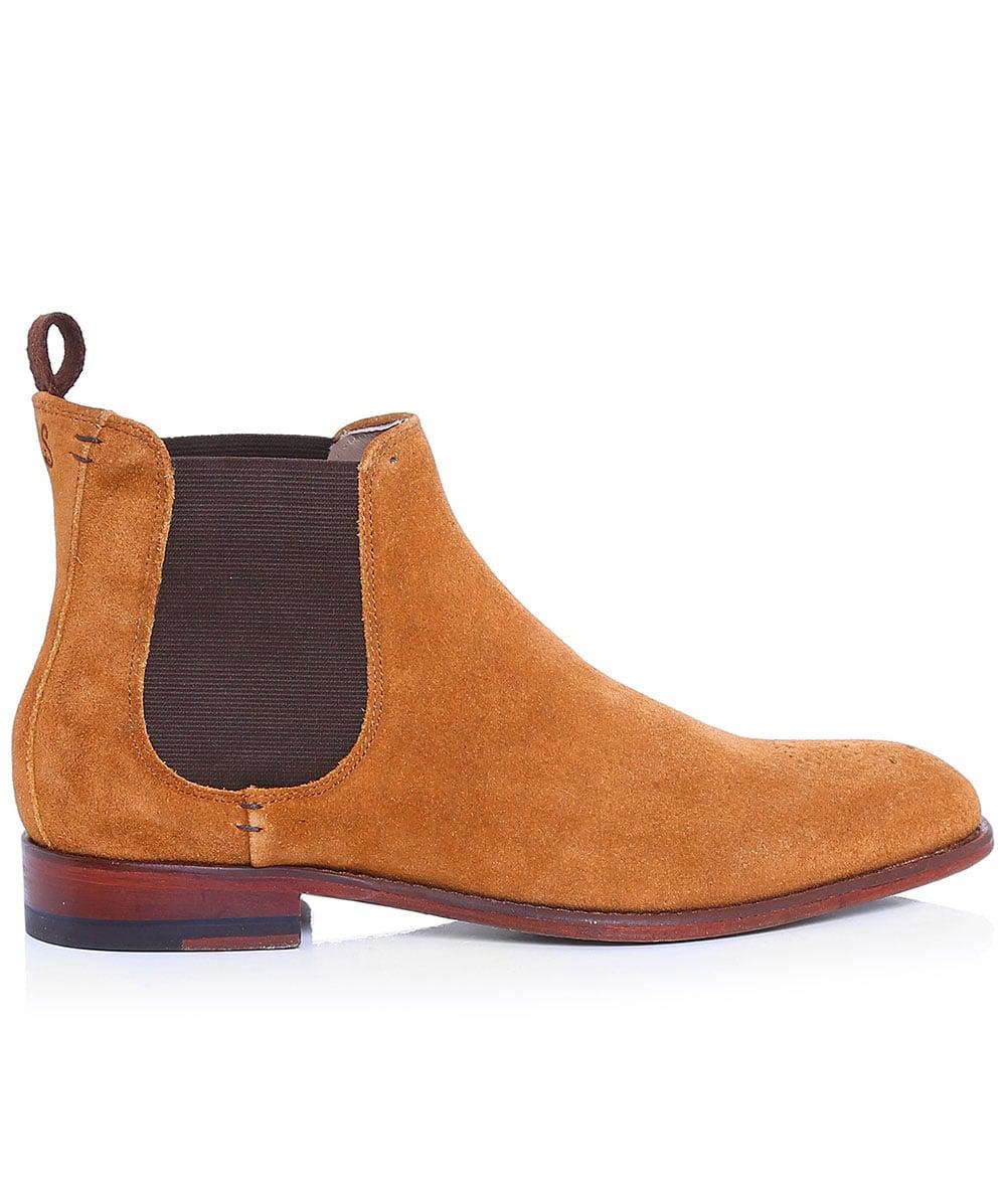 Lyst - Oliver Sweeney Suede Silsden Chelsea Boots in Brown for Men